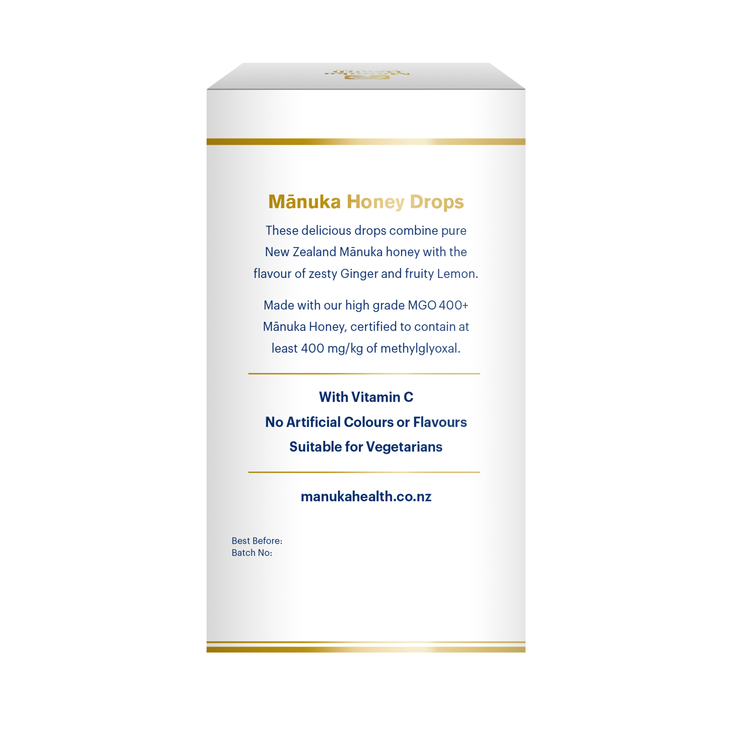 Manuka Health MGO 400+ Honey Lemon & Ginger Lozenge 15 pack - Image 2