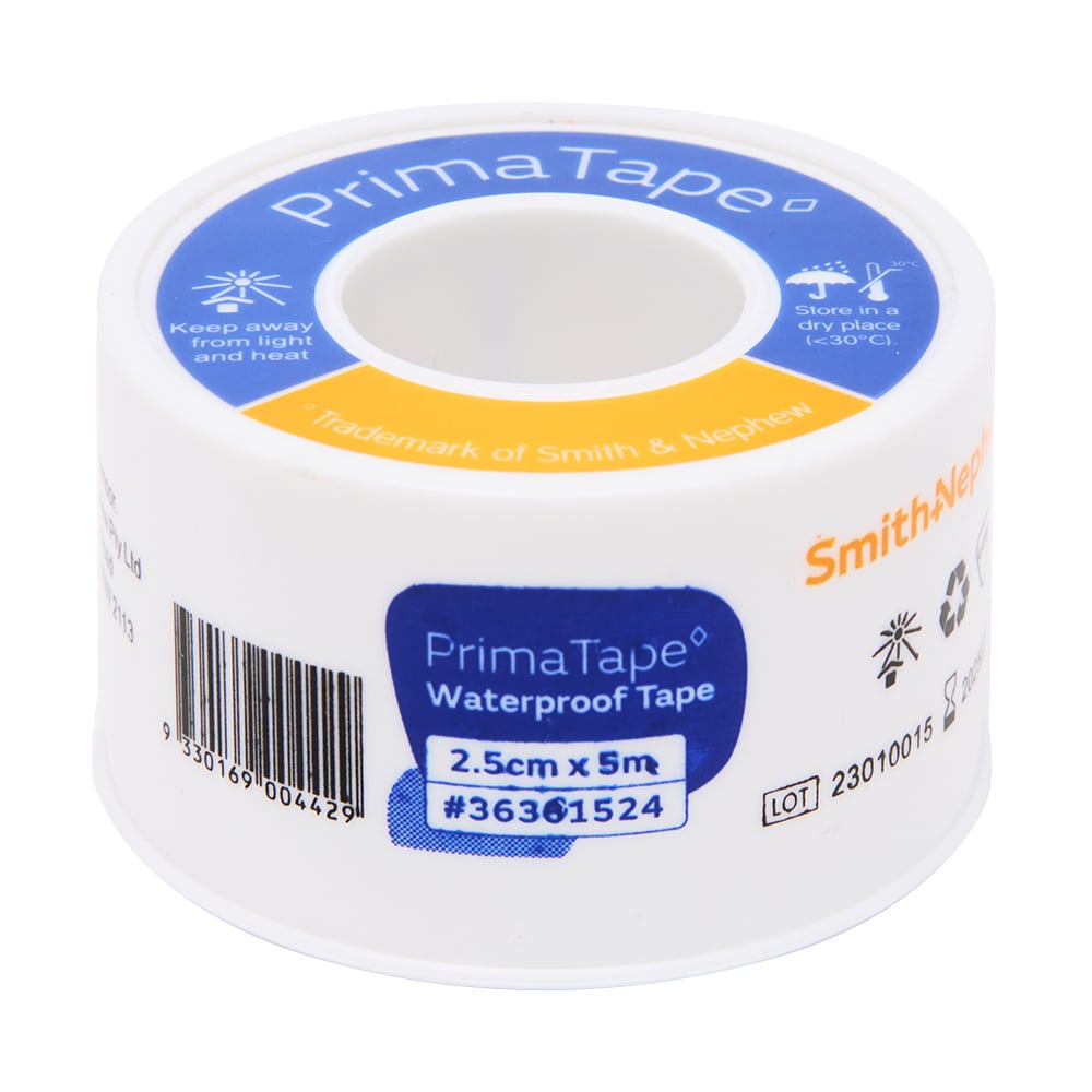 Primatape Waterproof Tape 2.5cm X 5m - 1 roll