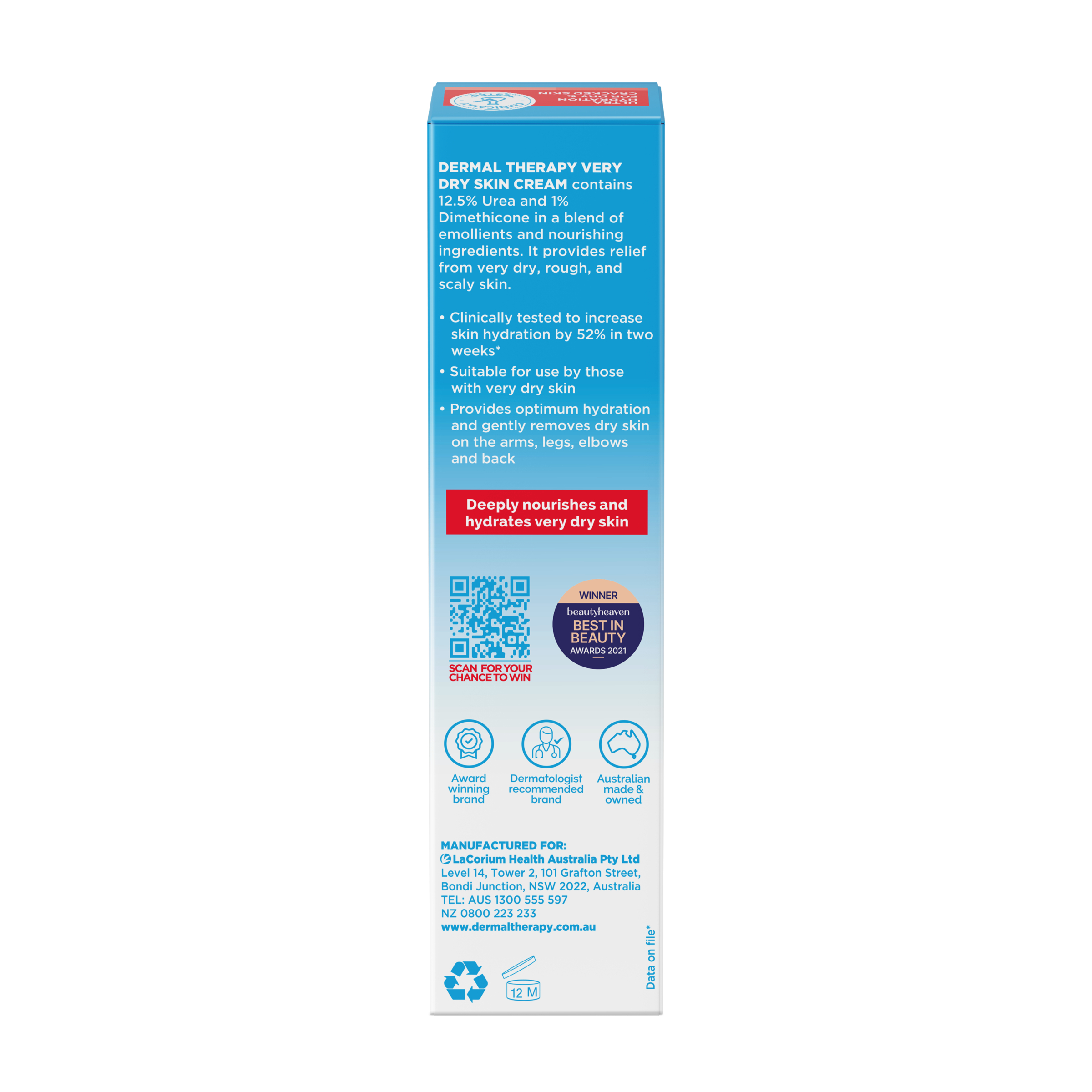 Dermal Therapy Very Dry Skin Cream 28g - Image 2
