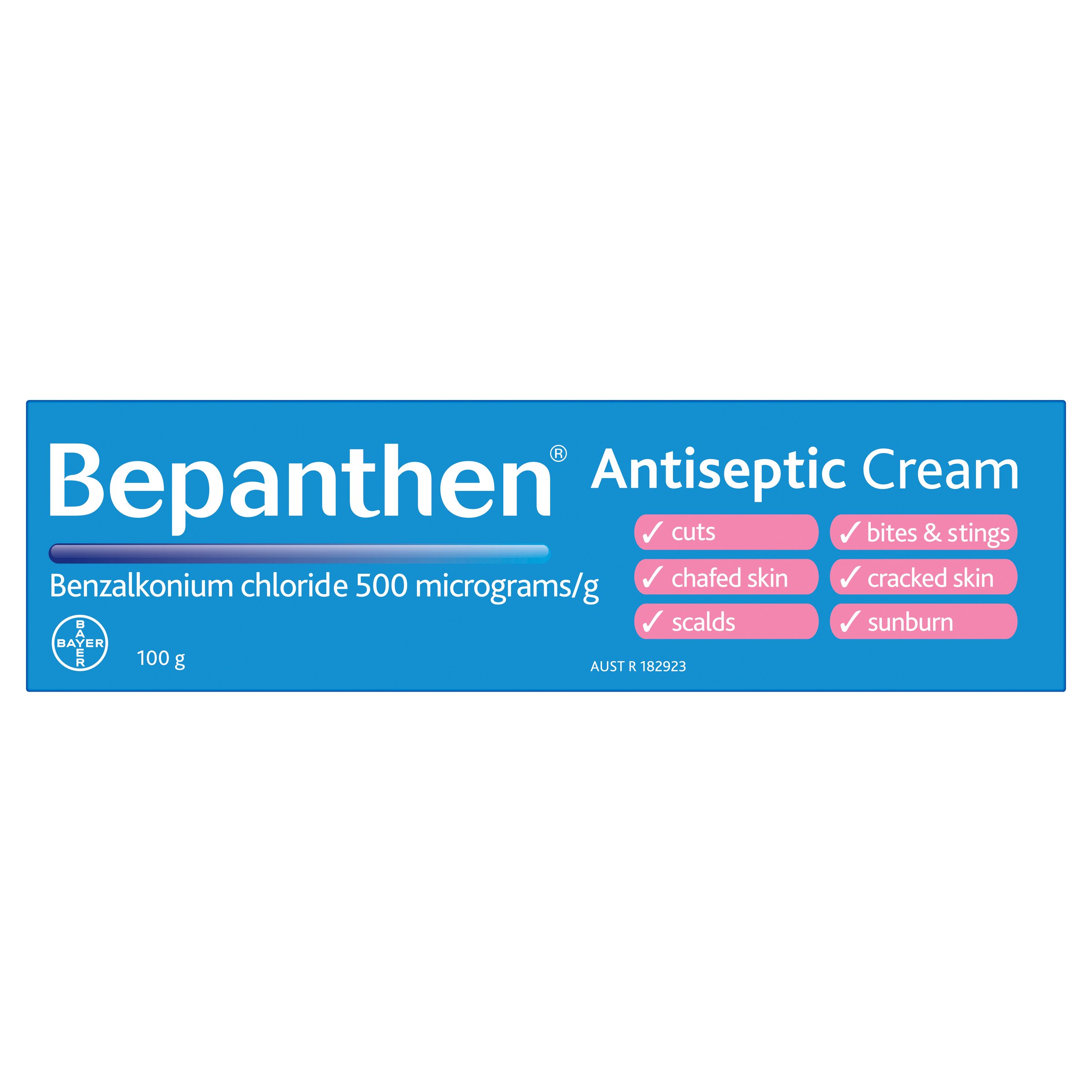 Bepanthen Antiseptic Cream 5% - 100g - Image 1