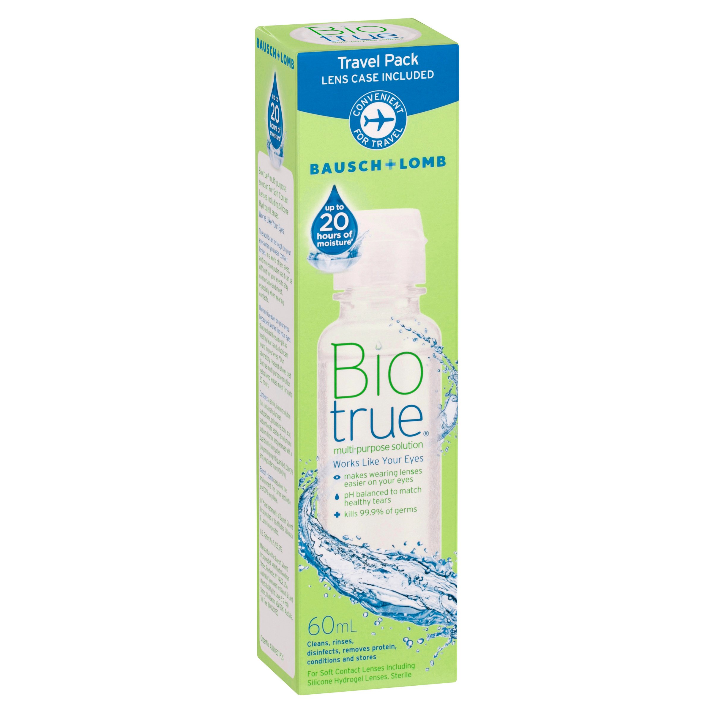 Bausch & Lomb Biotrue Multi Purpose Solution Travel Pack 60ml - Image 6