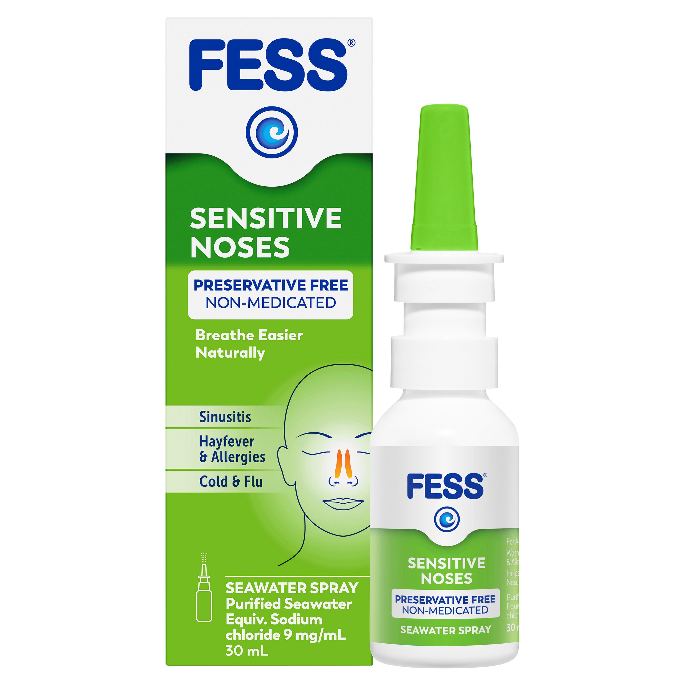 Fess Nasal Spray Sensitive Noses 30ml - Image 6