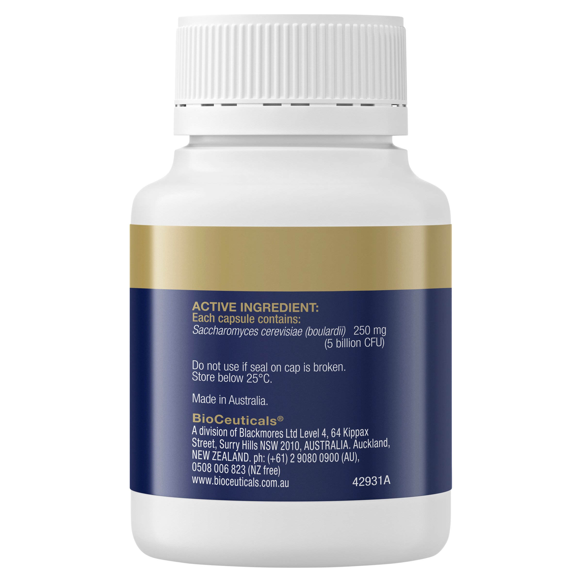 BioCeuticals SB Floractiv 60 capsules - Image 2