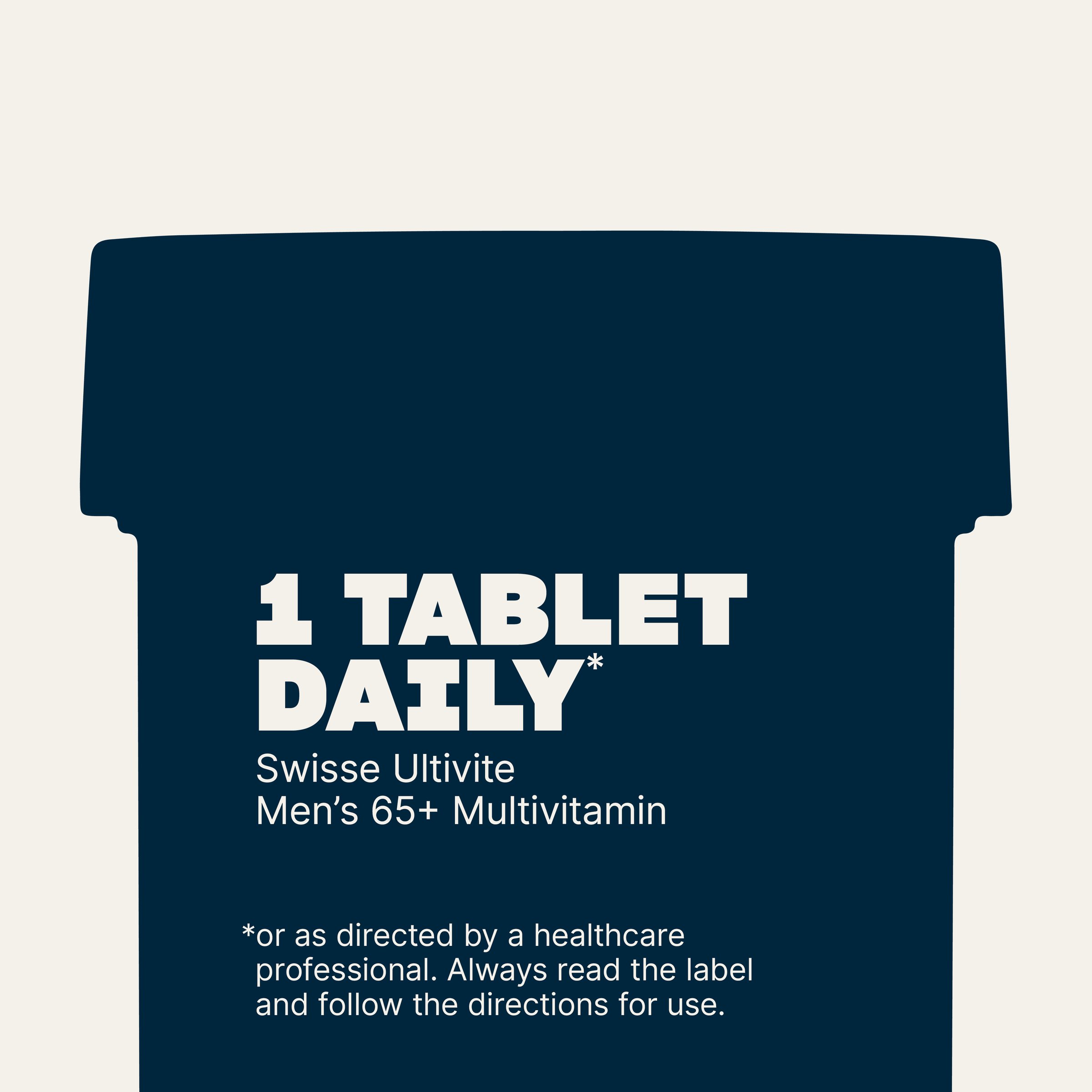 Swisse Ultivite Men's 65 + Multivitamin 60 tablets - Image 6
