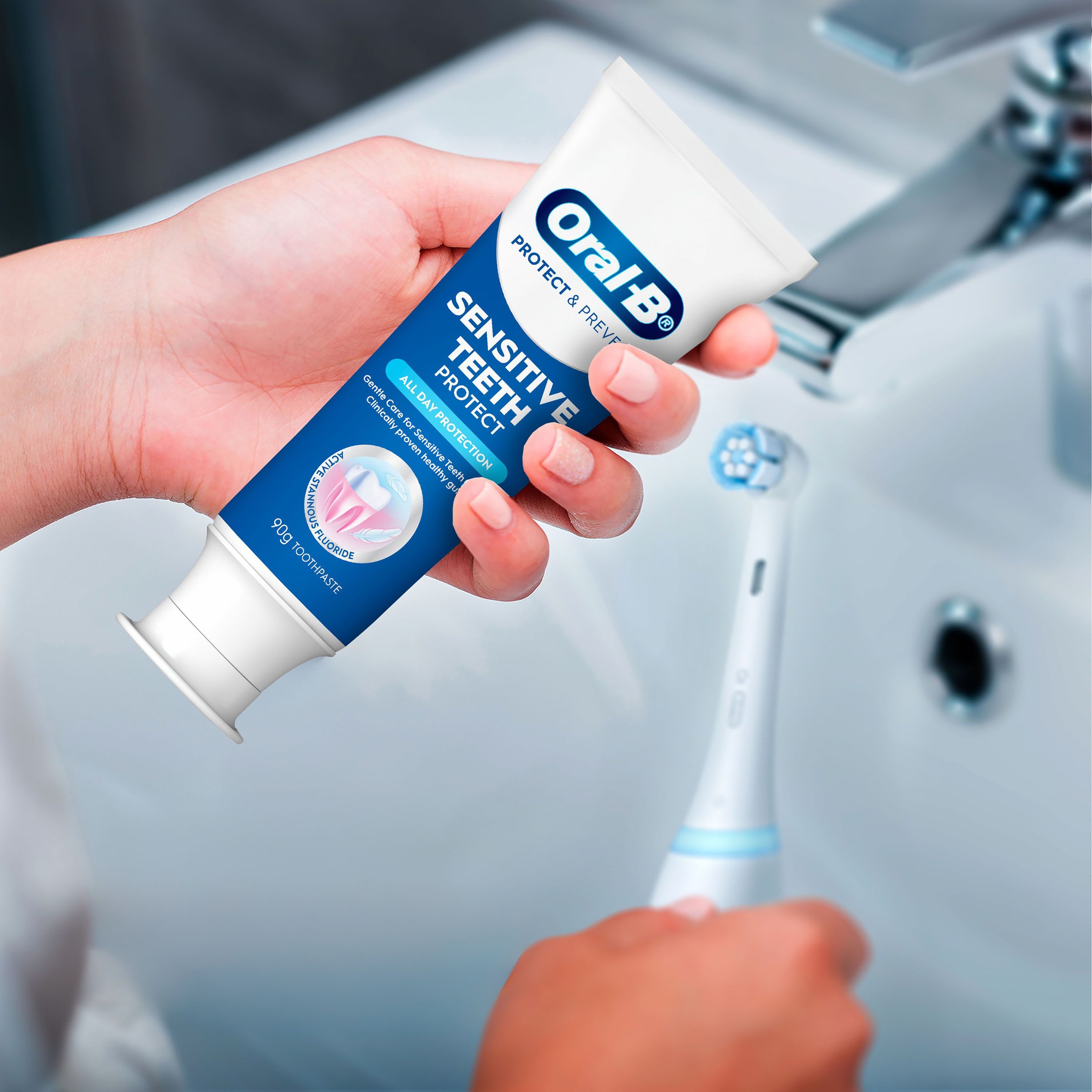 Oral-B Dental Science Sensitivity And Gum All Day Protection 90g - Image 9