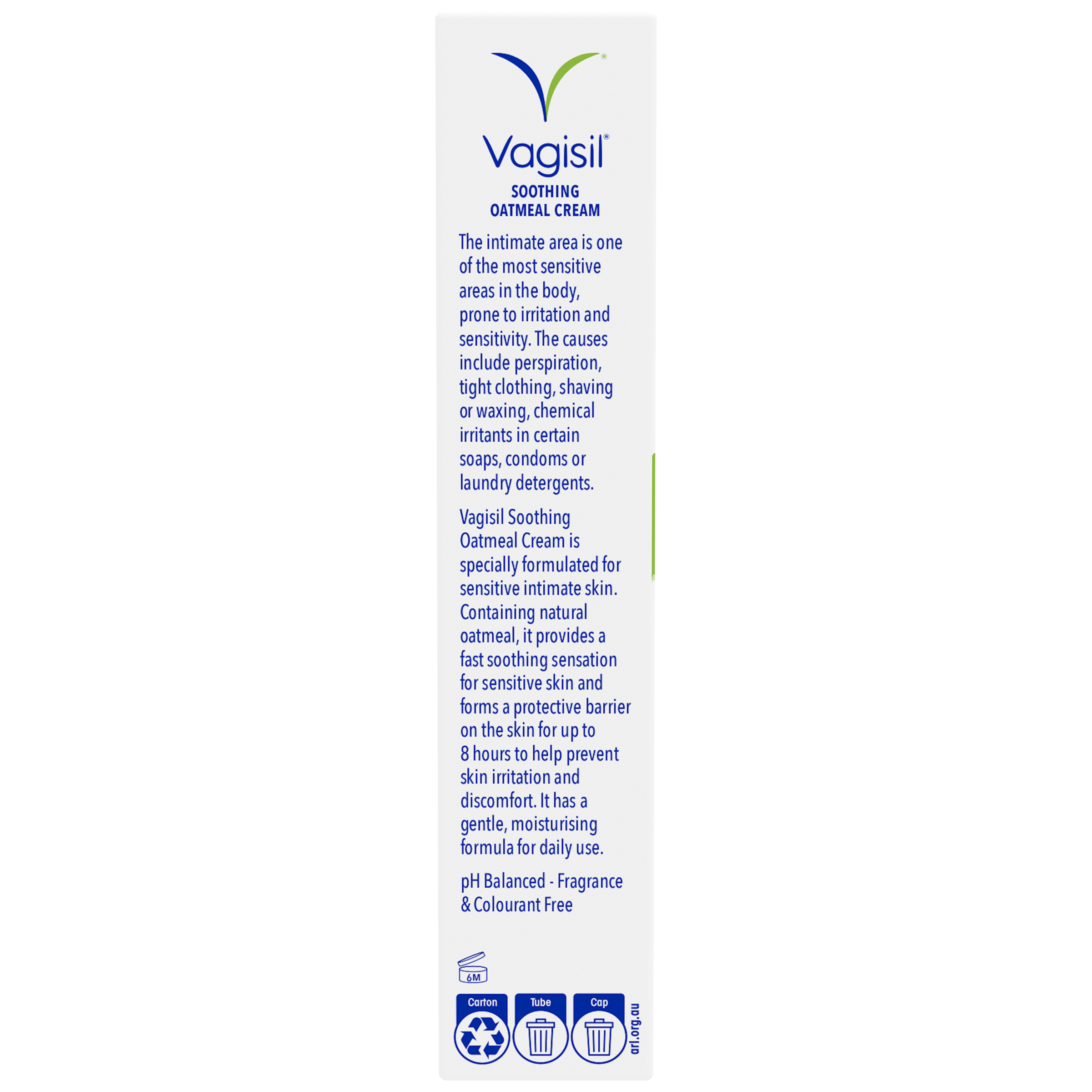 Vagisil Soothing Oatmeal Cream 30g - Image 4