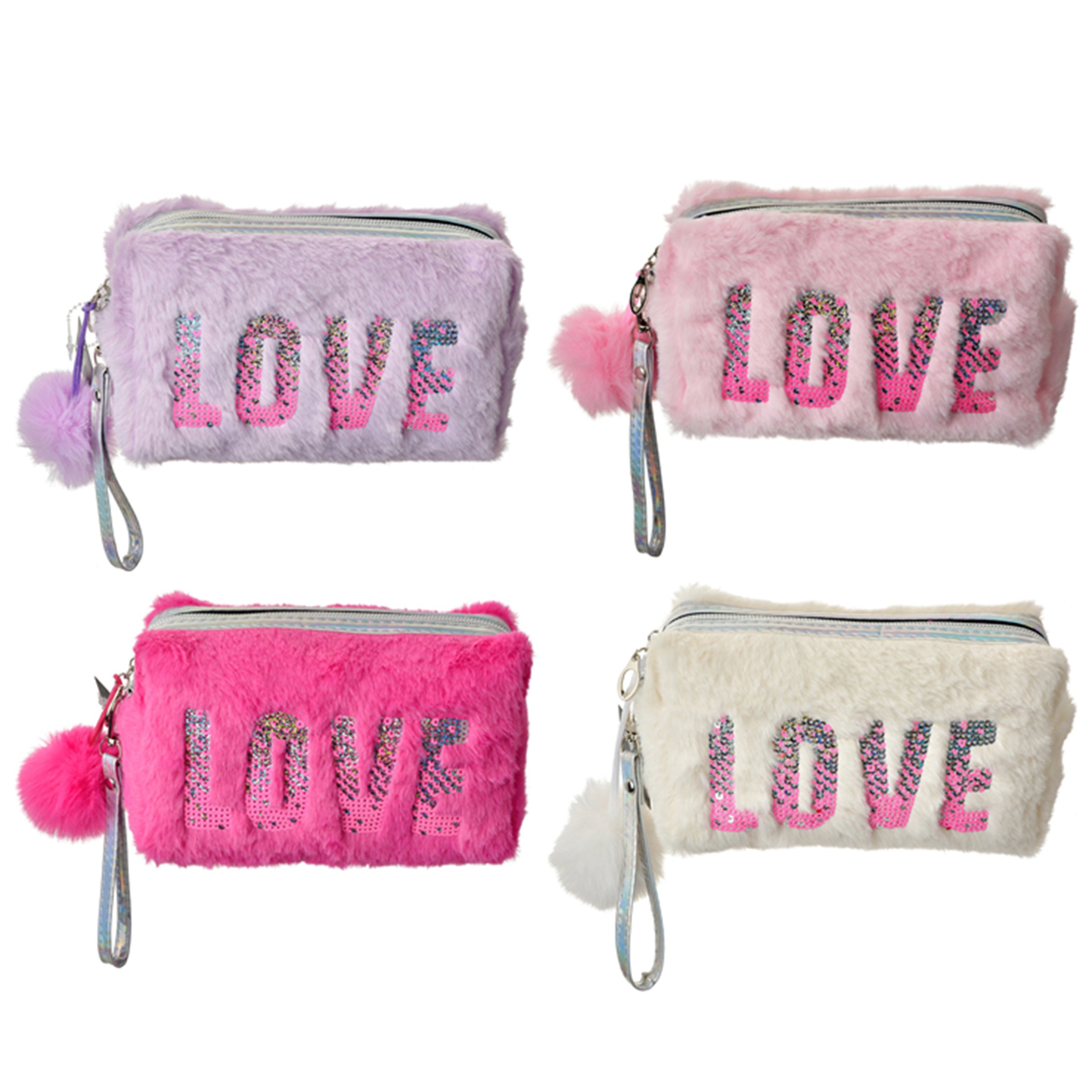 GFA Cosmetic Bag Furry Love 1 each