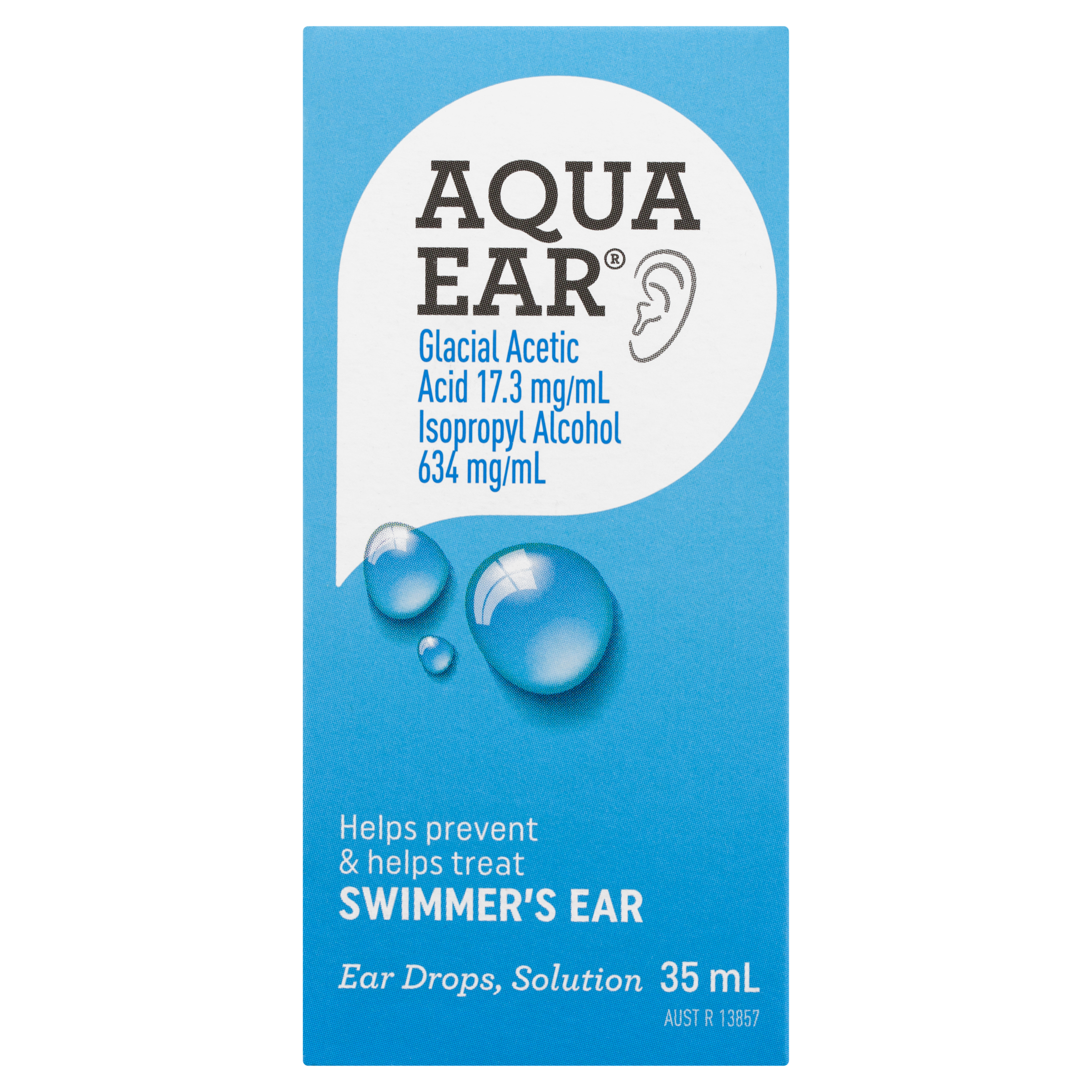 Aquaear Ear Drops 35ml - Image 1