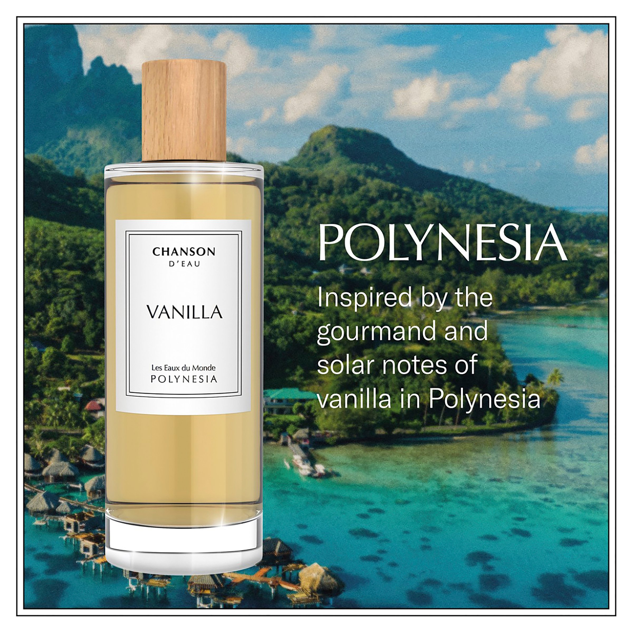 Chanson D'Eau Vanilla Les Eaux du Monde Polynesia EDT Spray 100ml - Image 4