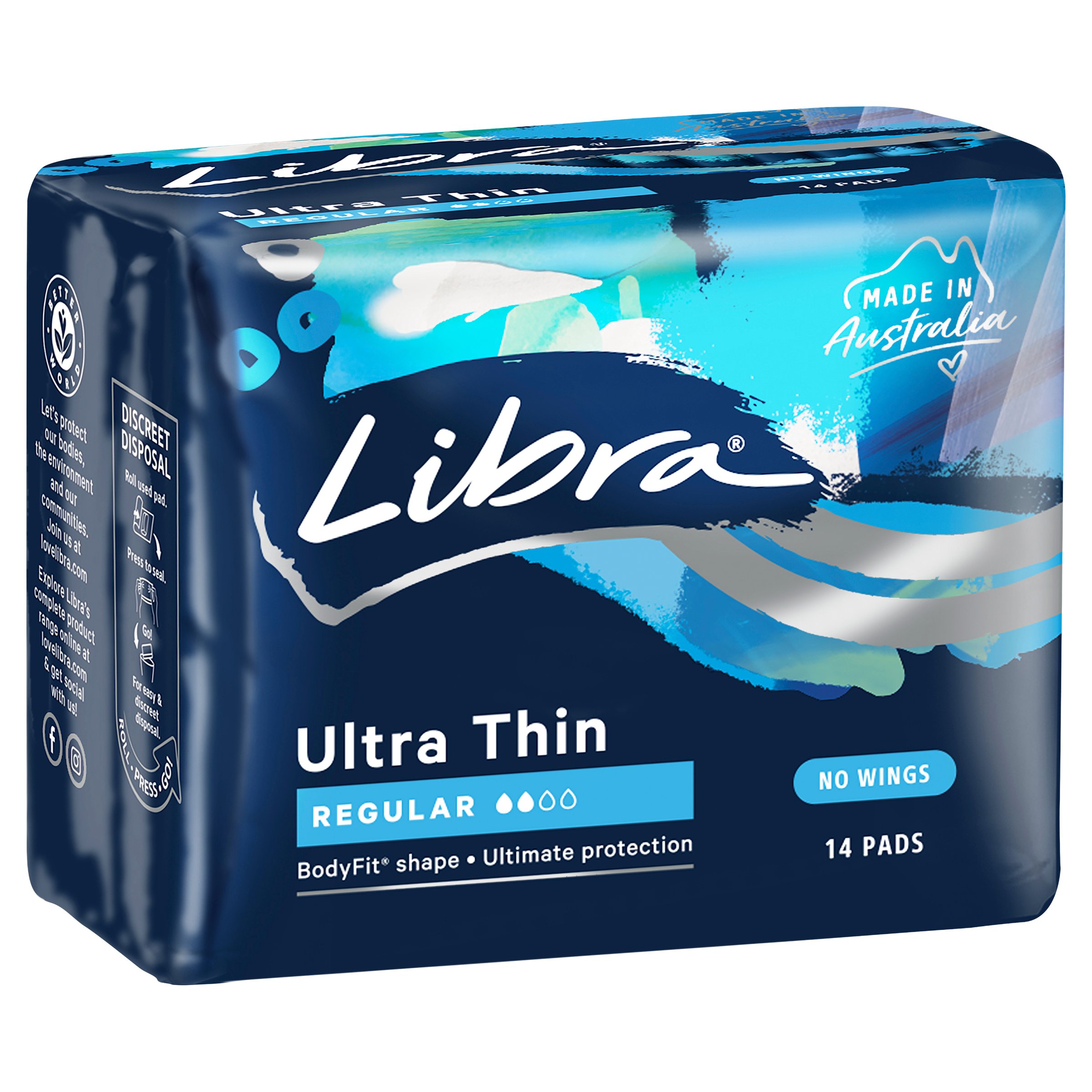 Libra Ultra Thins Regular Pads 14 pack - Image 3