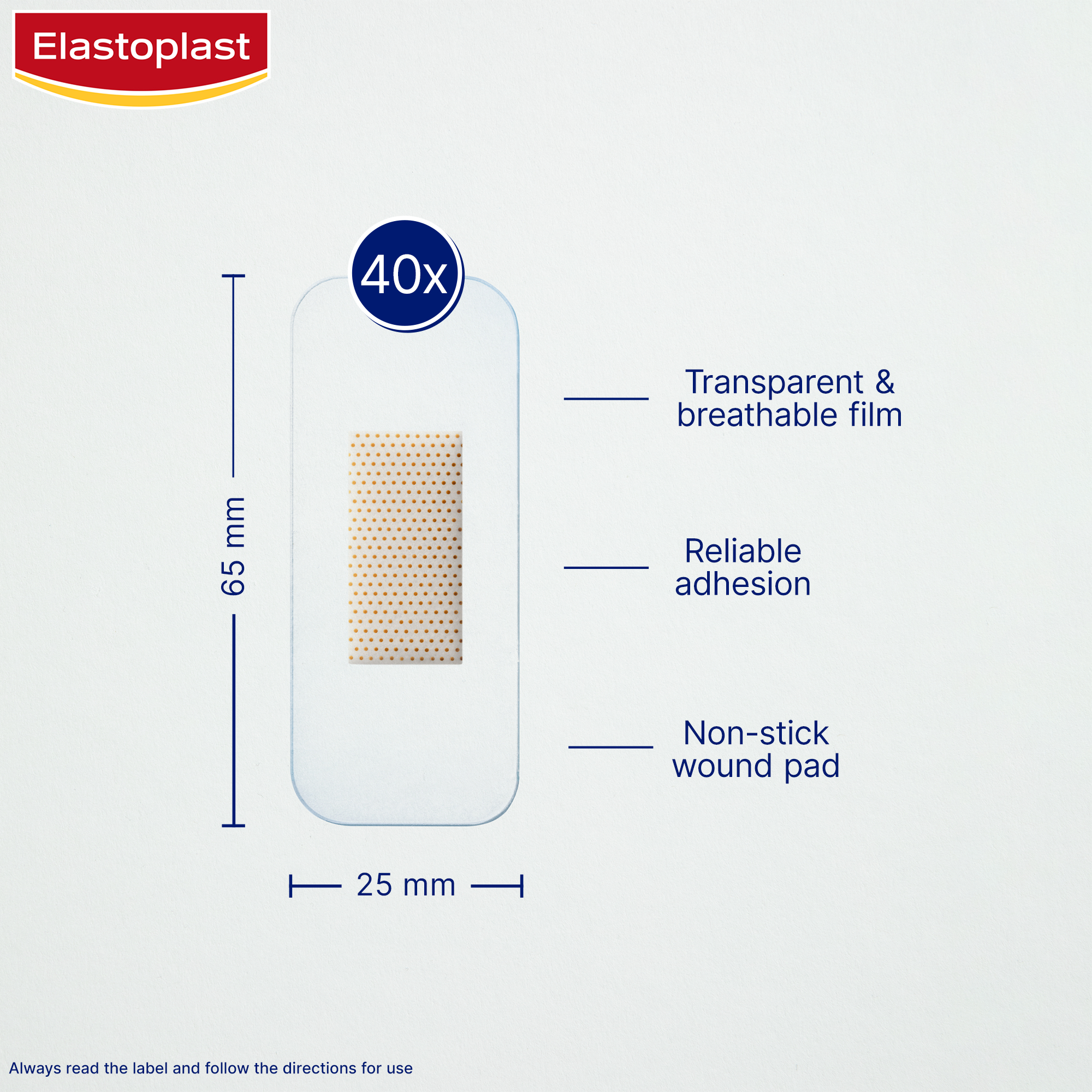 Elastoplast Aqua Protect Waterproof Strips 40 pack - Image 5