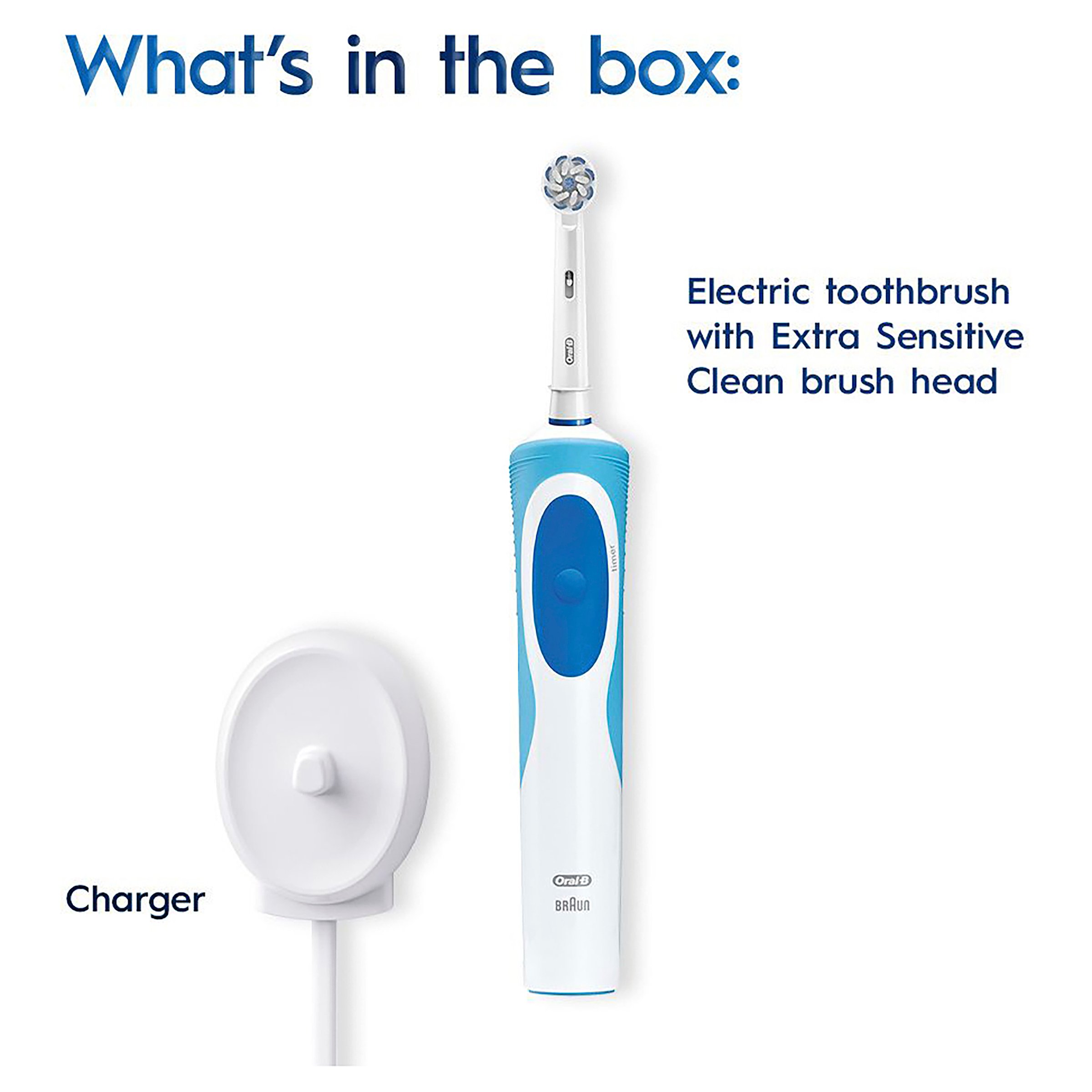 Oral-B Vitality Electric Toothbrush Extra Sensitive Clean 1 each - Image 8