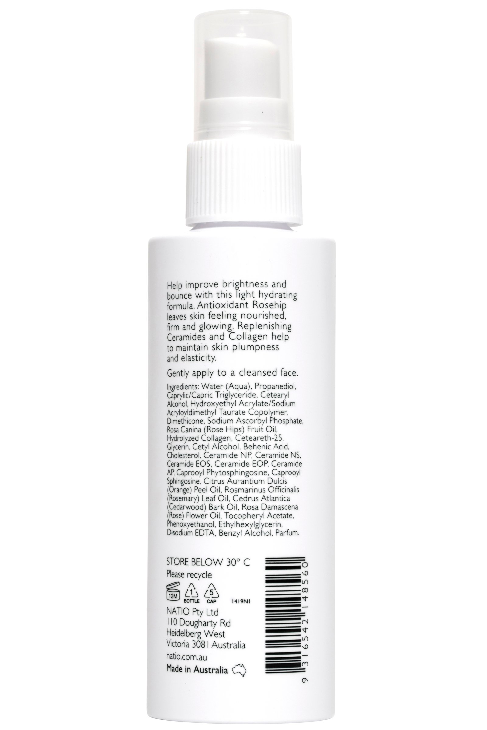 Natio Ageless Radiance Day Lotion 75g - Image 3