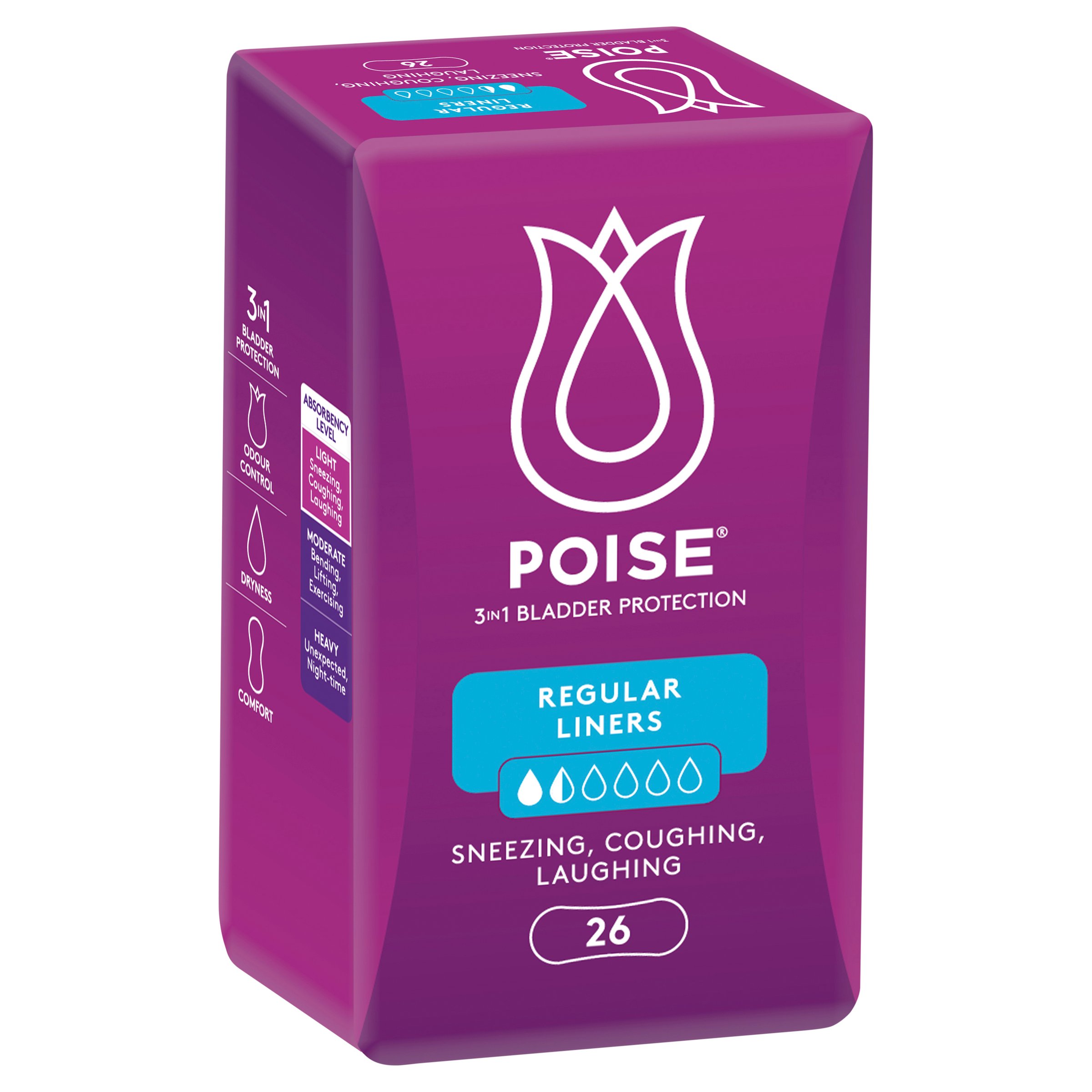 Poise Liners Regular 26 pack - Image 14
