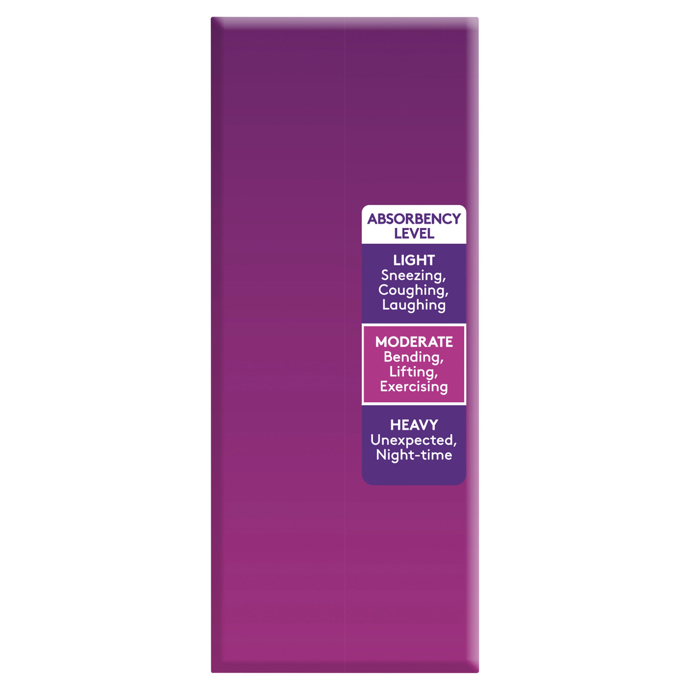 Poise Pads Extra 12 pack - Image 2