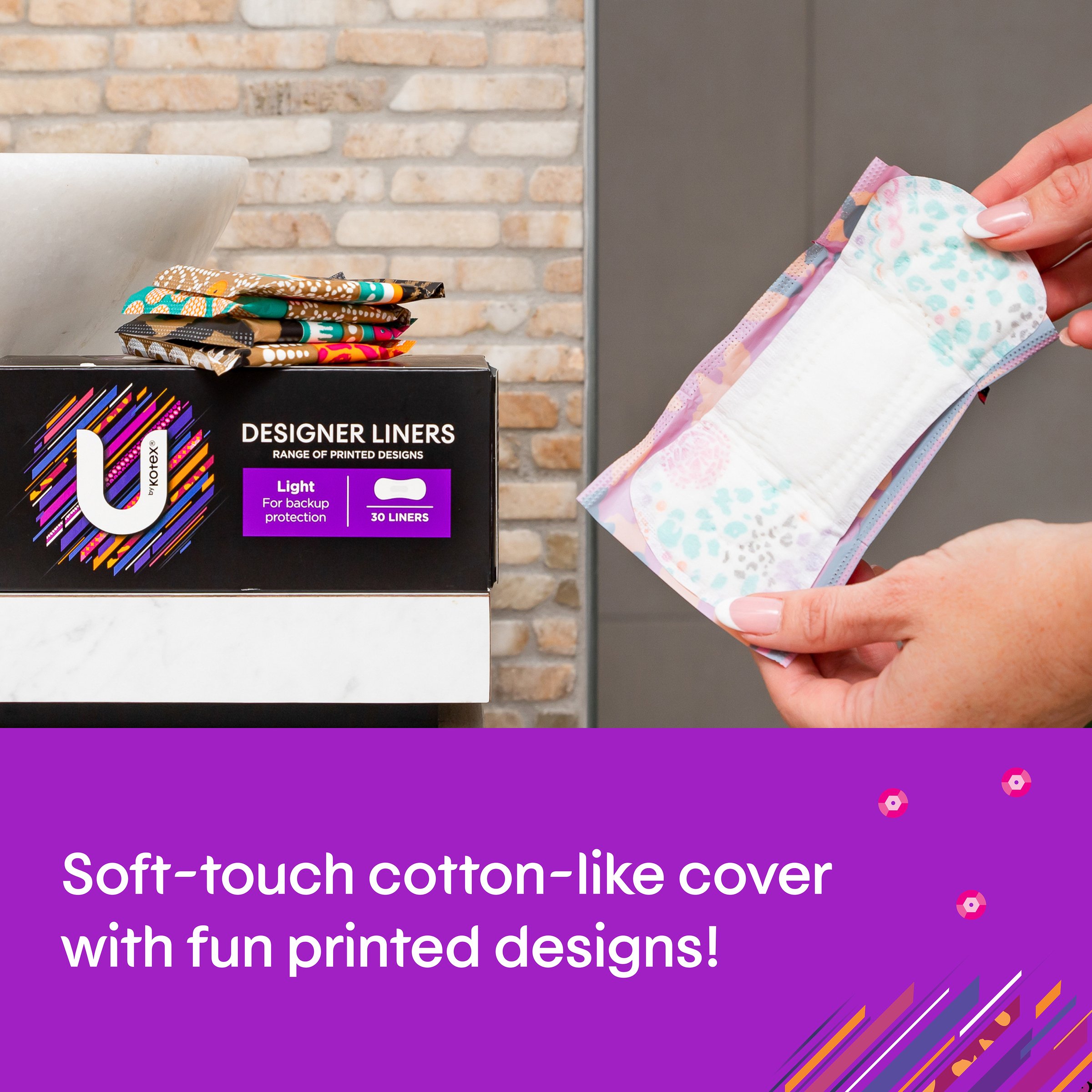 U by Kotex Liners Design Protect 30 pack - Image 8