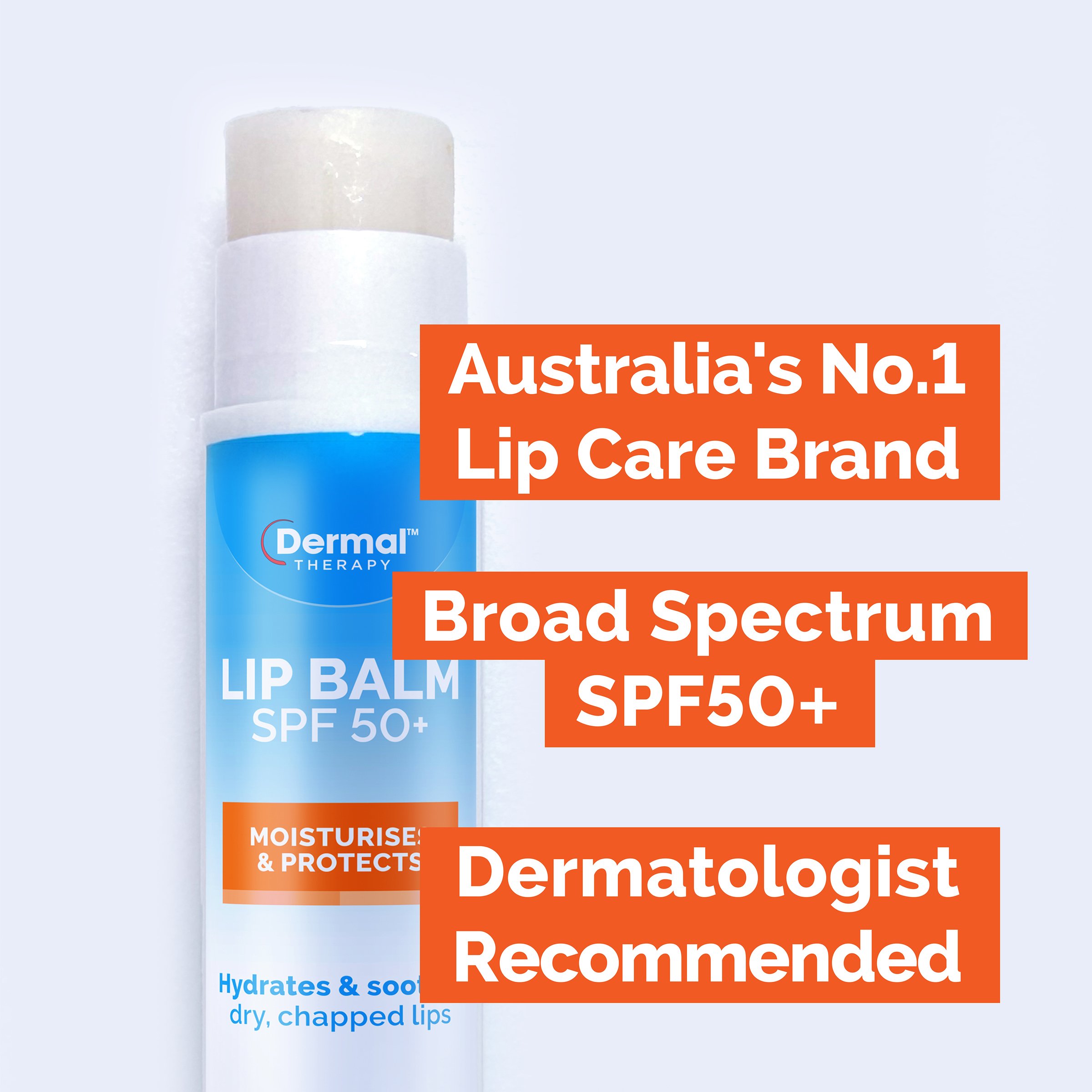 Dermal Therapy Lip Balm SPF 50+ Stick 4.8g - Image 3
