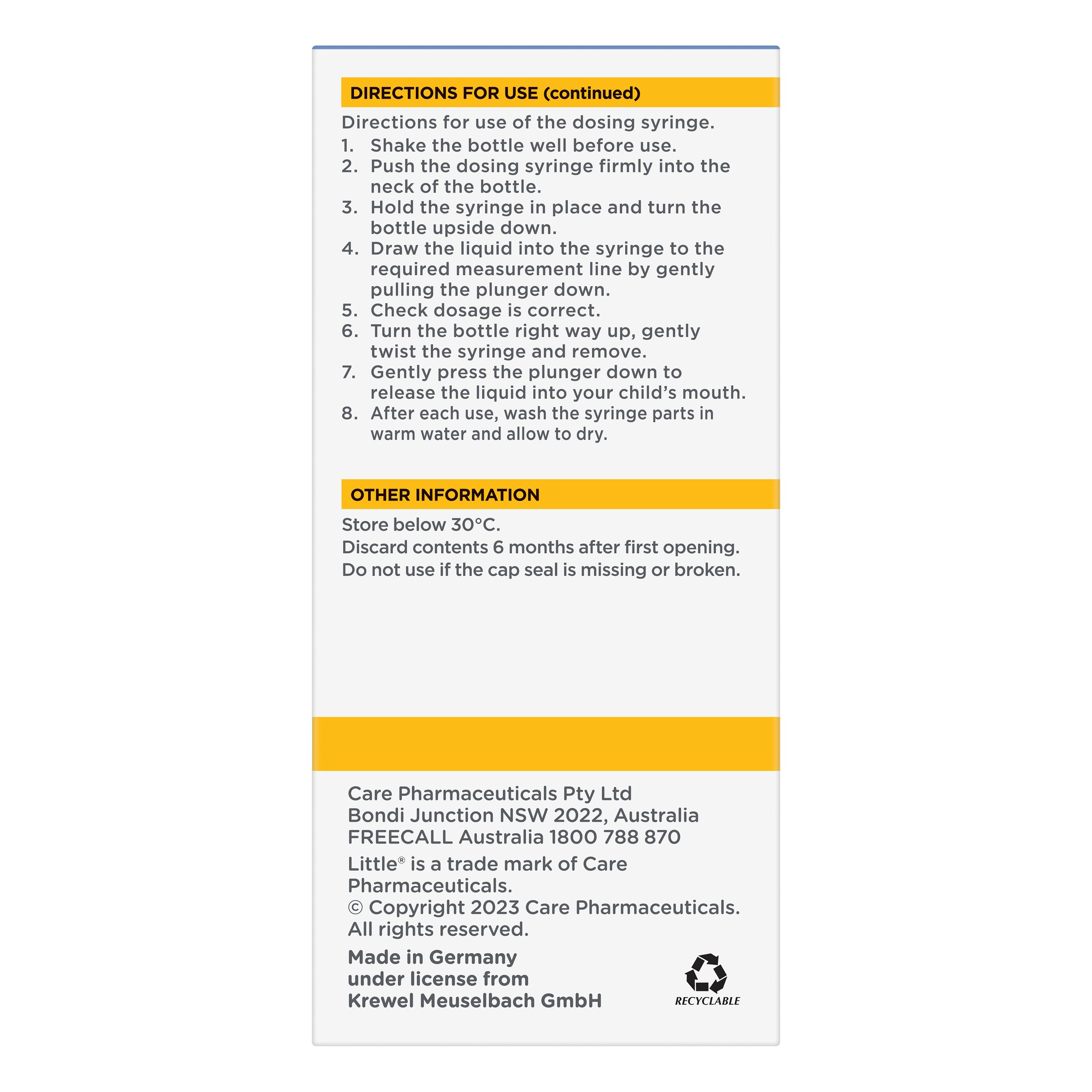 Little Dry Coughs 200ml - Image 3