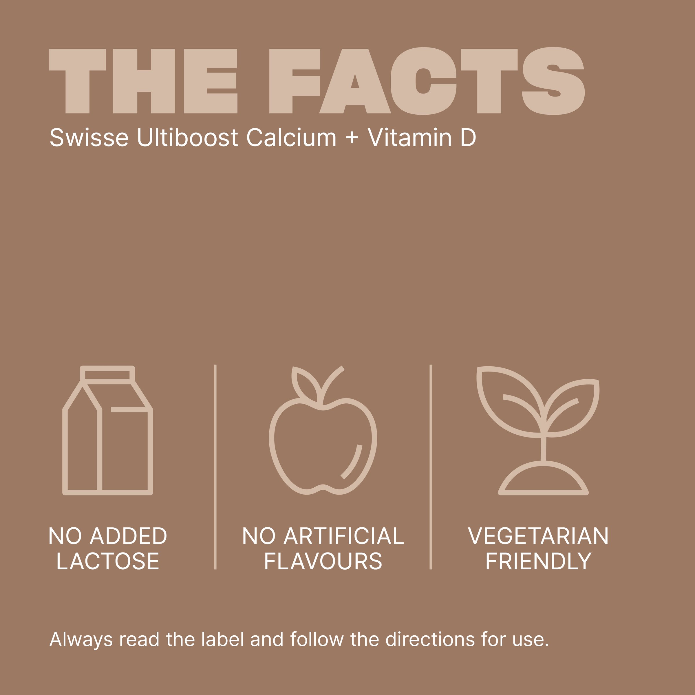 Swisse Ultiboost Calcium + Vitamin D 90 tablets - Image 5