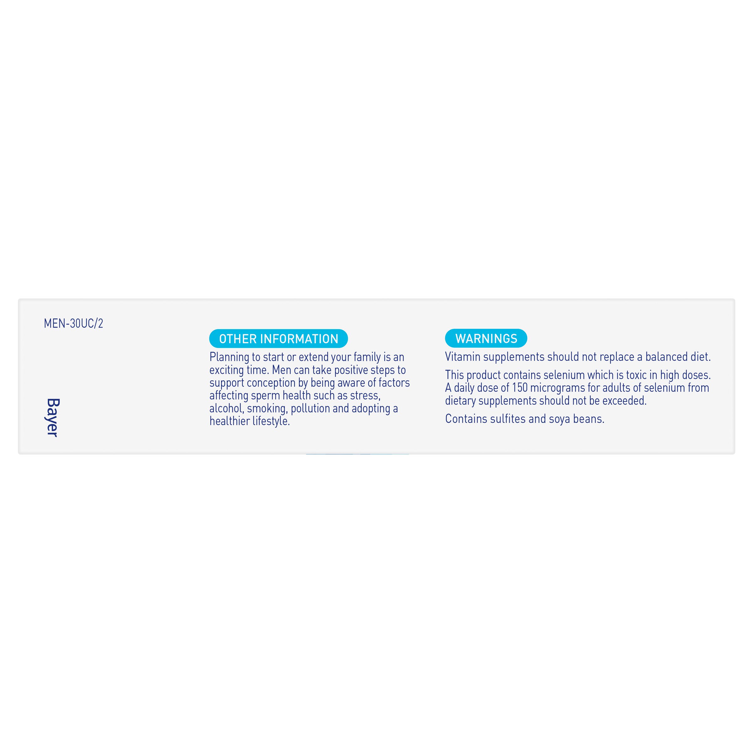 Menevit Pre-Conception & Sprem Health 30 capsules - Image 3