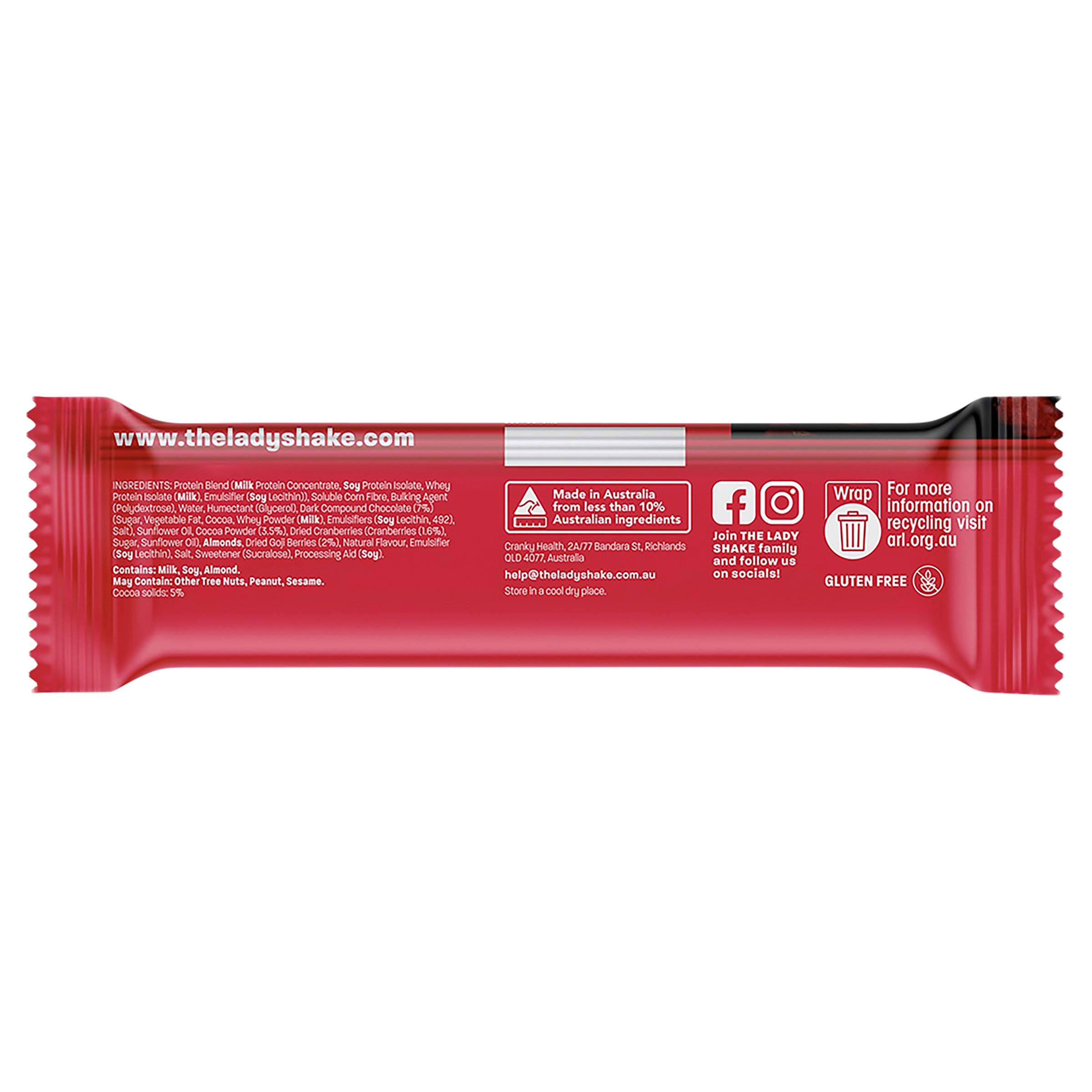 The Lady Bar Choc Berry 50g - Image 3