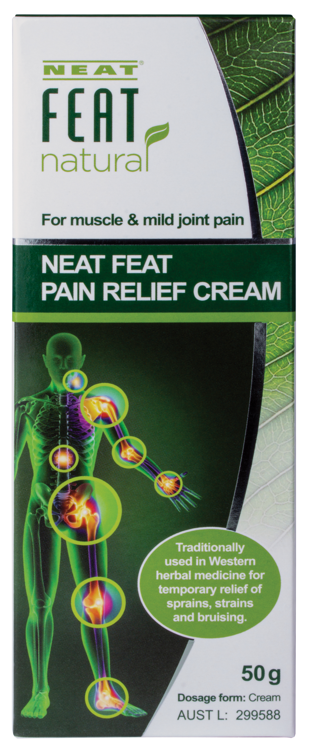Neat Feat Natural Pain Relief Foot Cream 50g