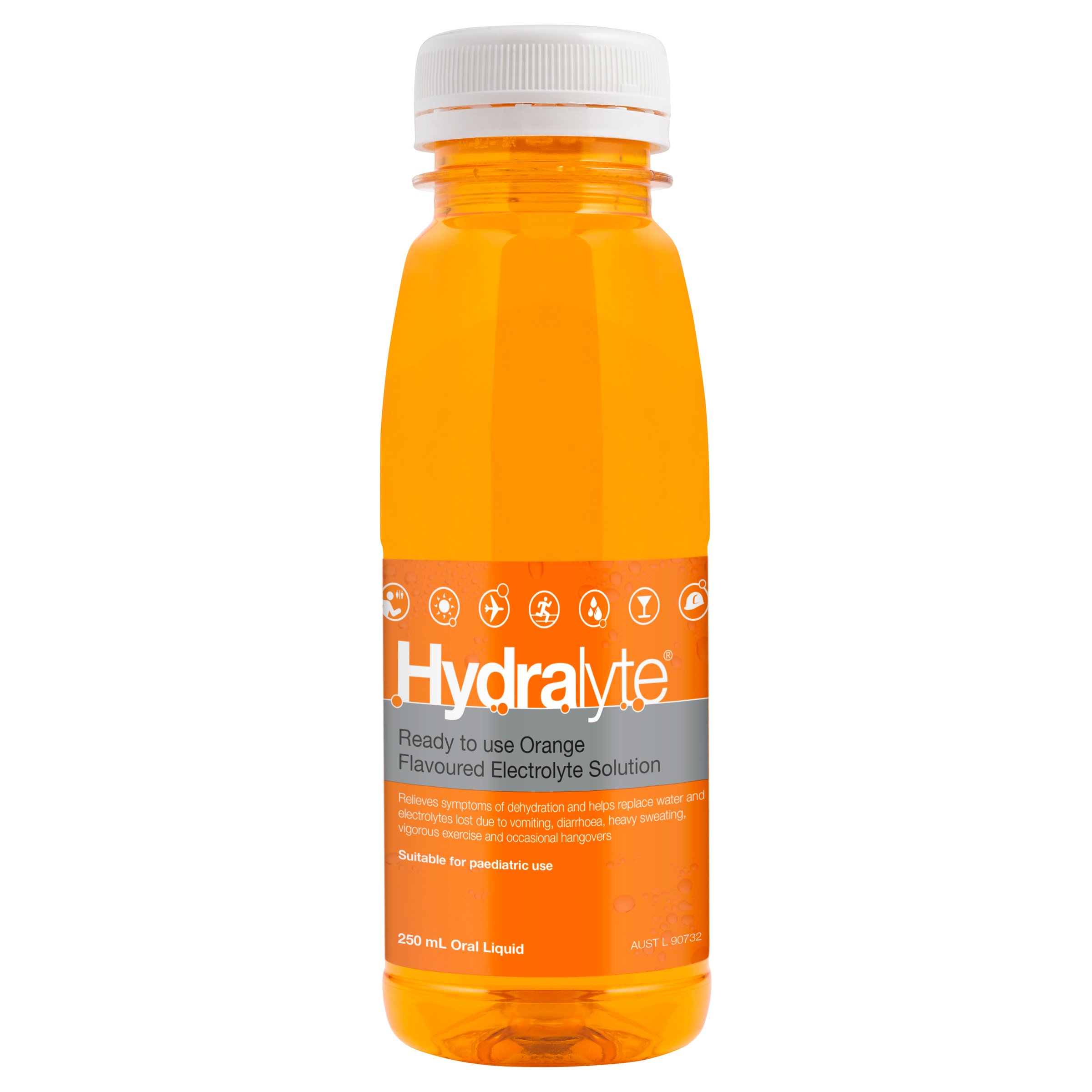 Hydralyte Ready to Use Liquid Orange Flavoured 250ml - Image 4