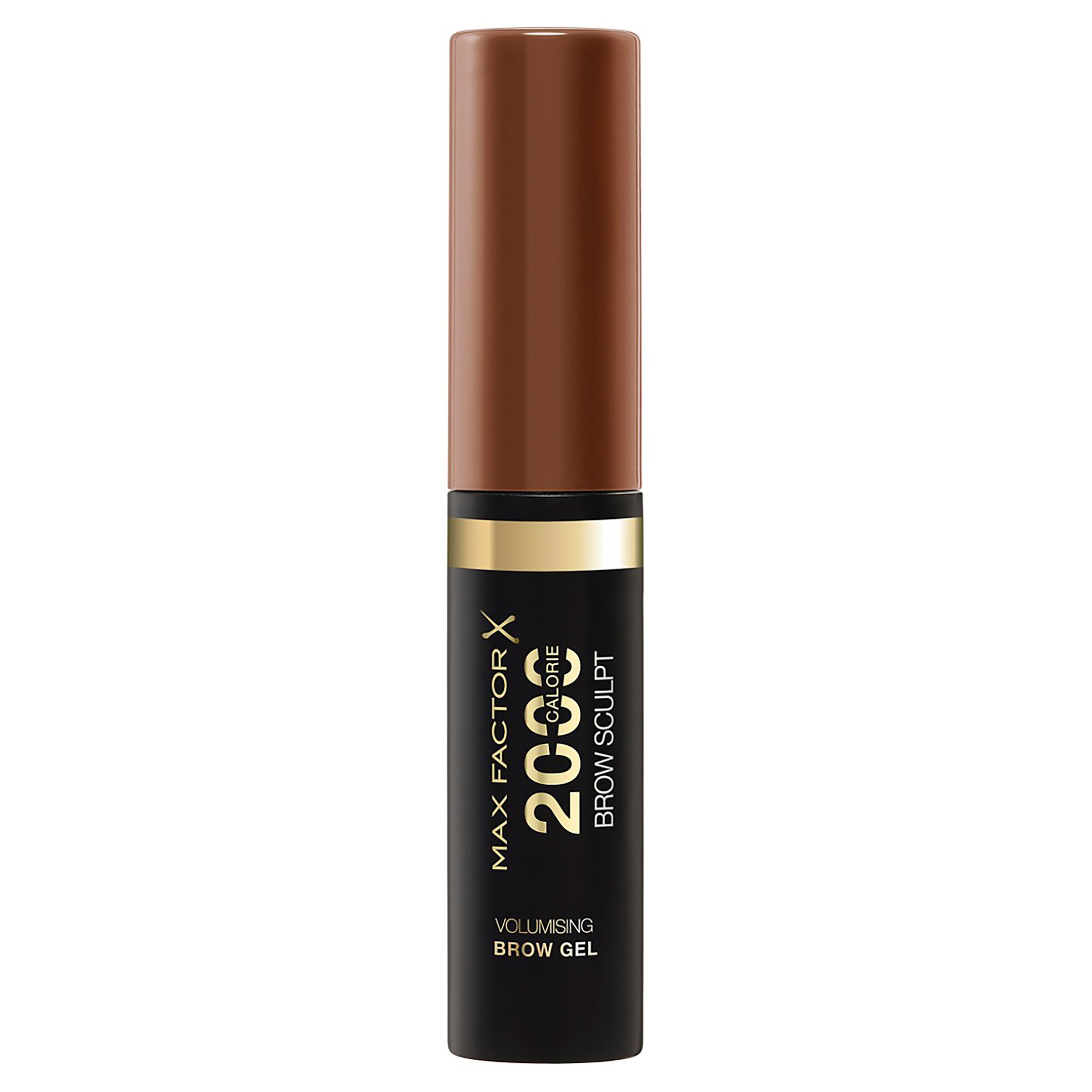 Max Factor 2000 Calorie Volumizing Brow Gel 003 Brown 4.5ml - Image 2