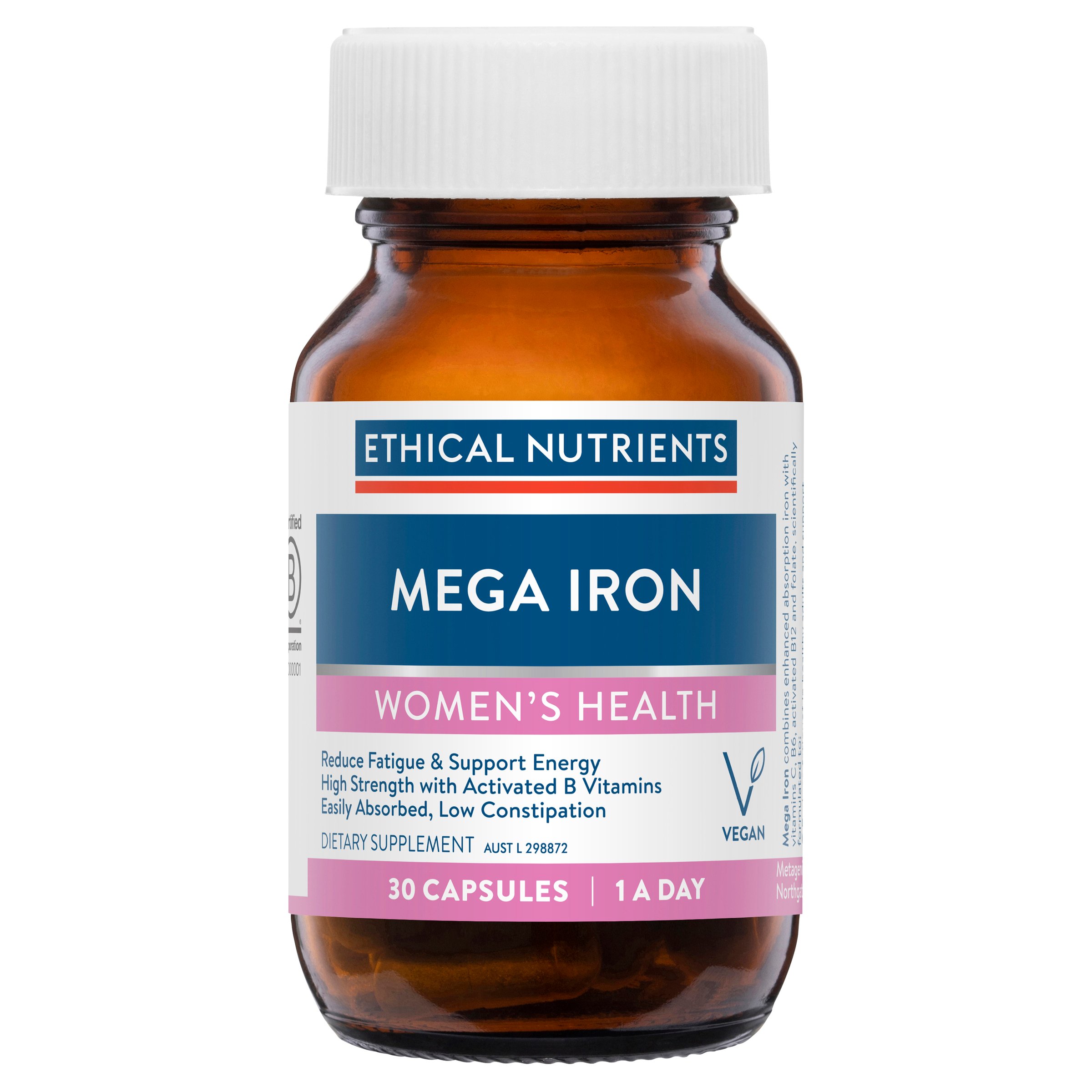 Ethical Nutrients Mega Iron 30 capsules - Image 5