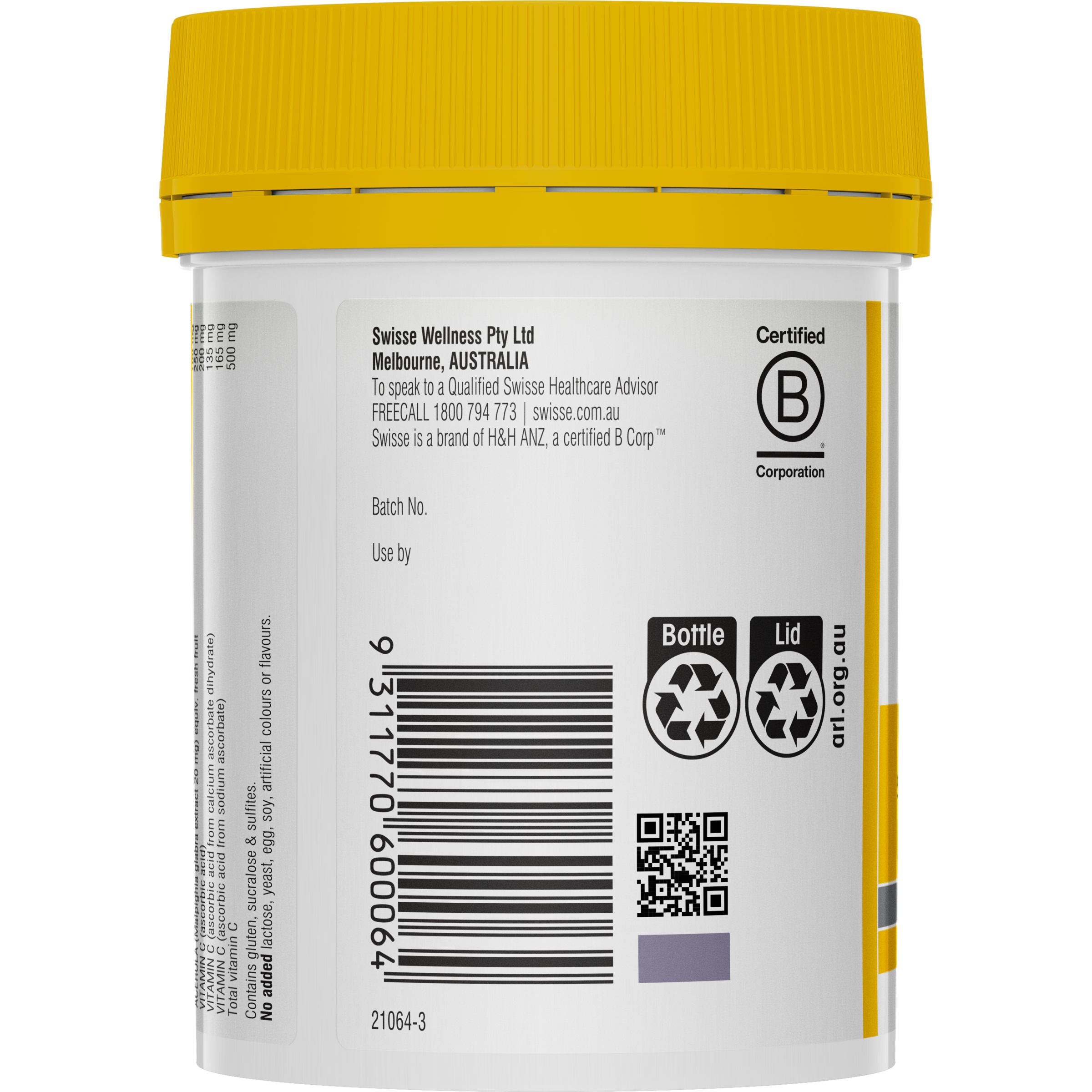 Swisse Ultiboost Vitamin C + Manuka Honey 120 chewable tablets - Image 3