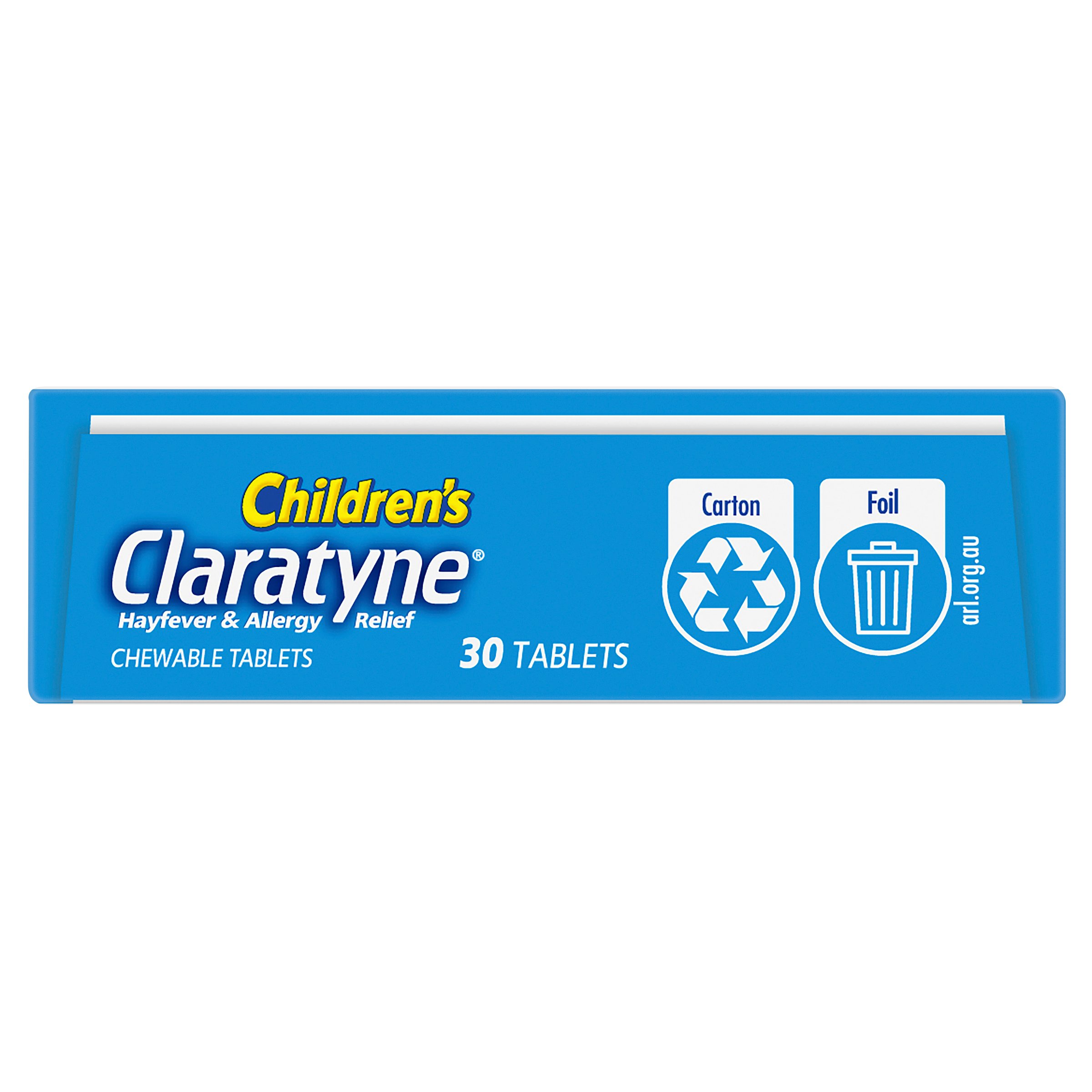 Claratyne Children's Hayfever & Allergy Relief Bubblegum 30 chewable tablets - Image 3