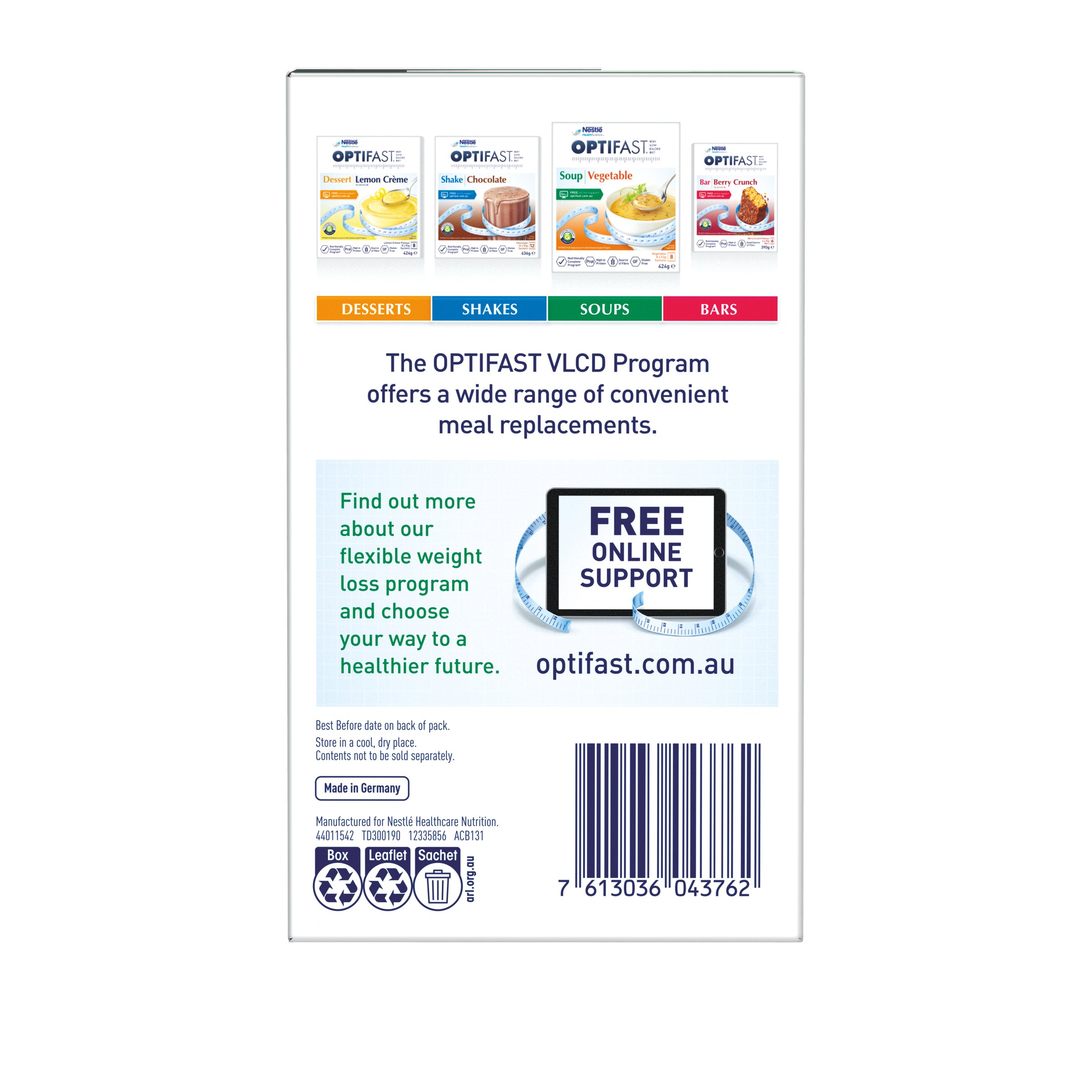 Optifast VLCD Soup Chicken 53g - 8 pack - Image 3