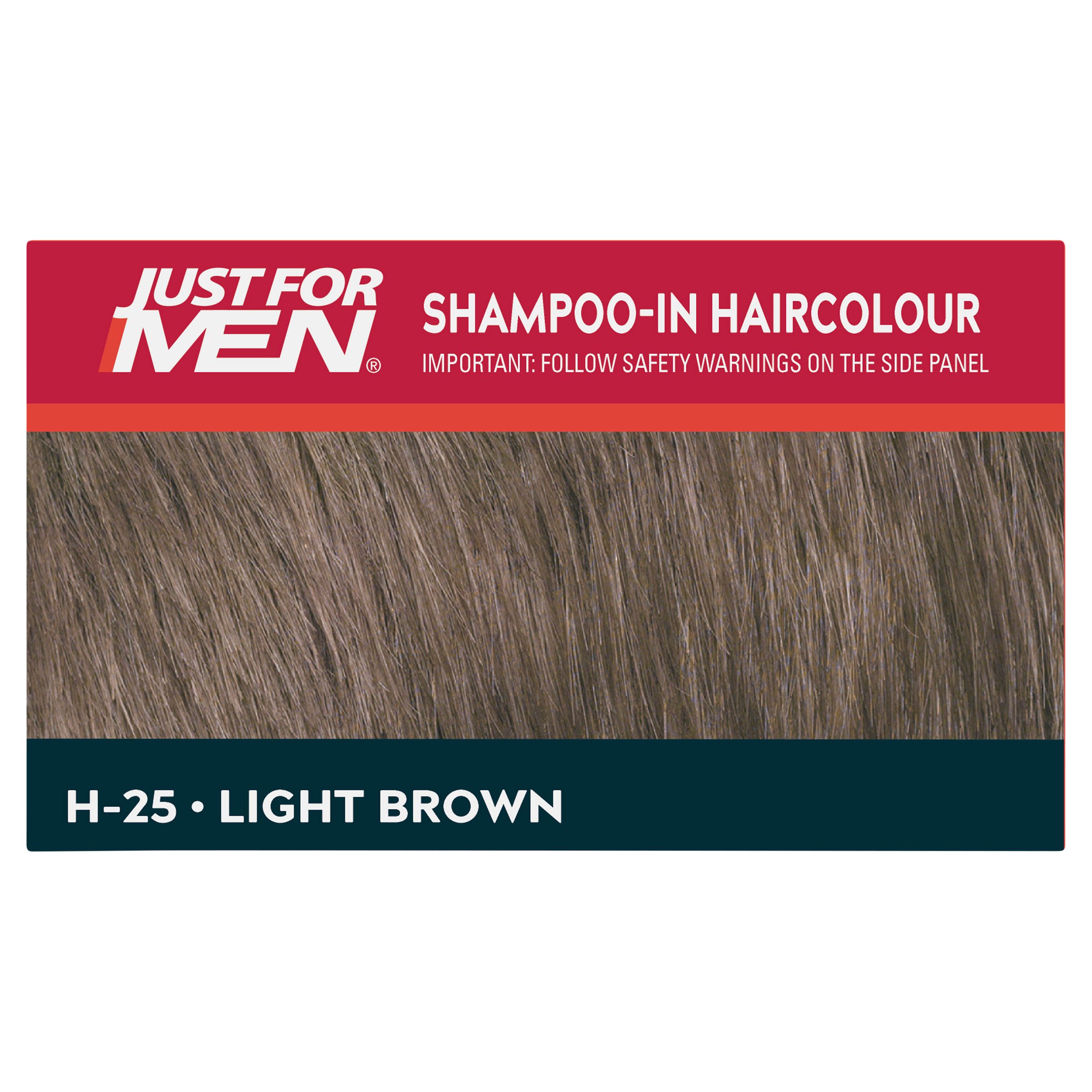 Just For Men Shampoo-In Haircolour Natural Light Brown 1 pack - Image 4