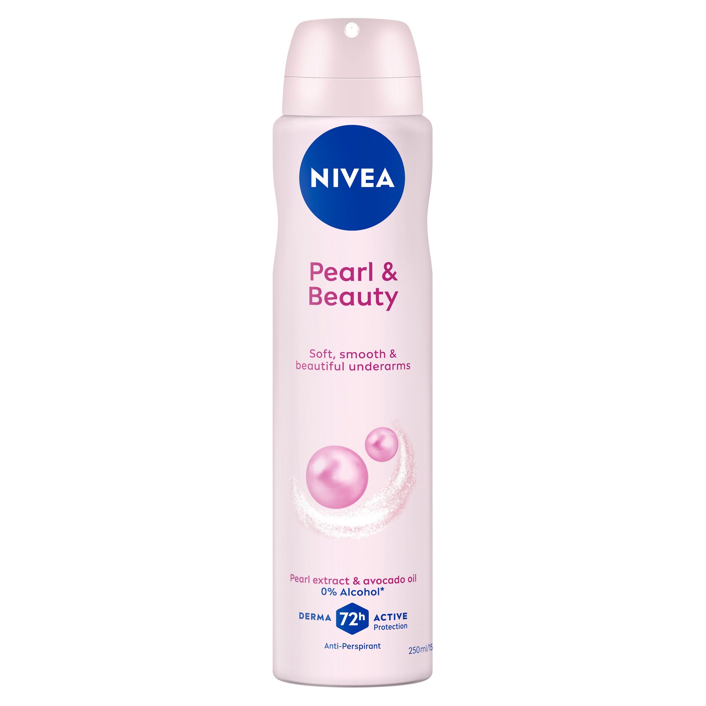 Nivea Deodorant Aerosol Pearl & Beauty 250ml - Image 1