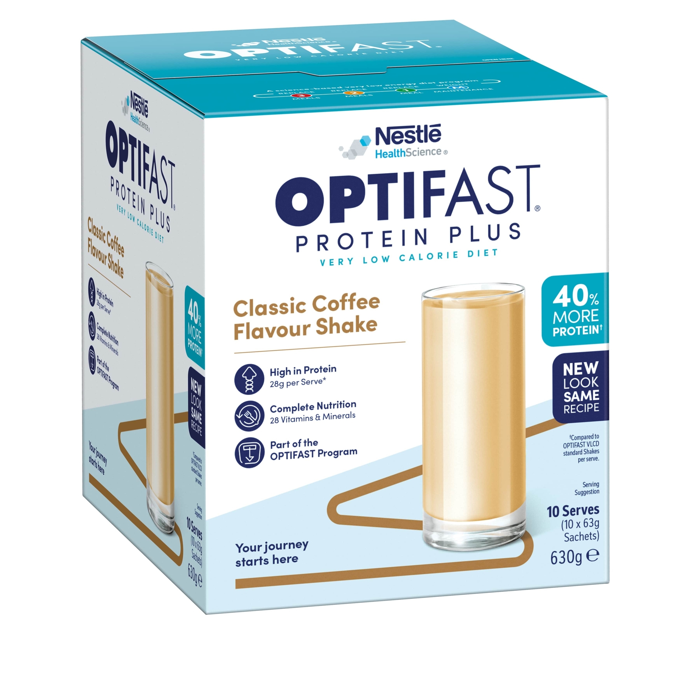 Optifast Protein Plus Shake Coffee 10 pack - Image 5