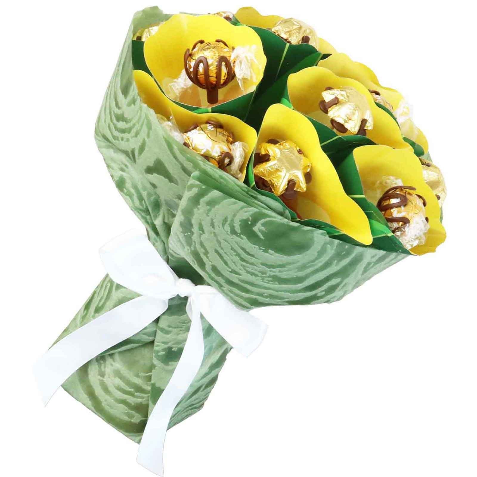Edible Blooms Gold Bouquet 1 unit