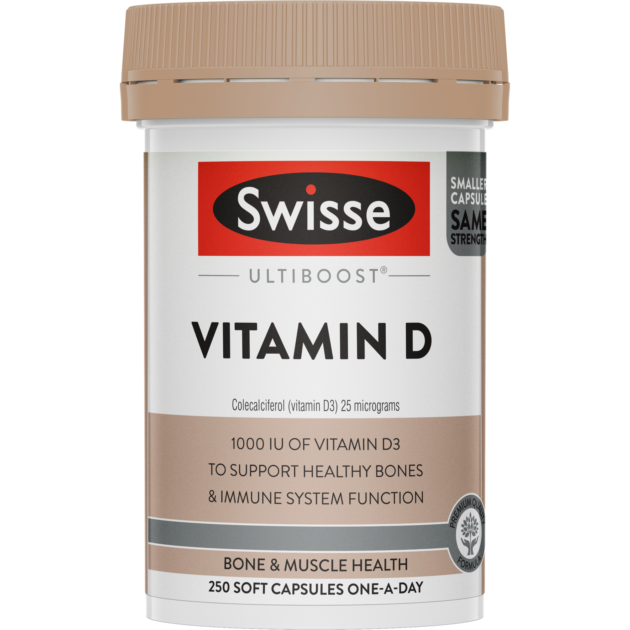 Swisse Ultiboost Vitamin D 250 capsules - Image 1