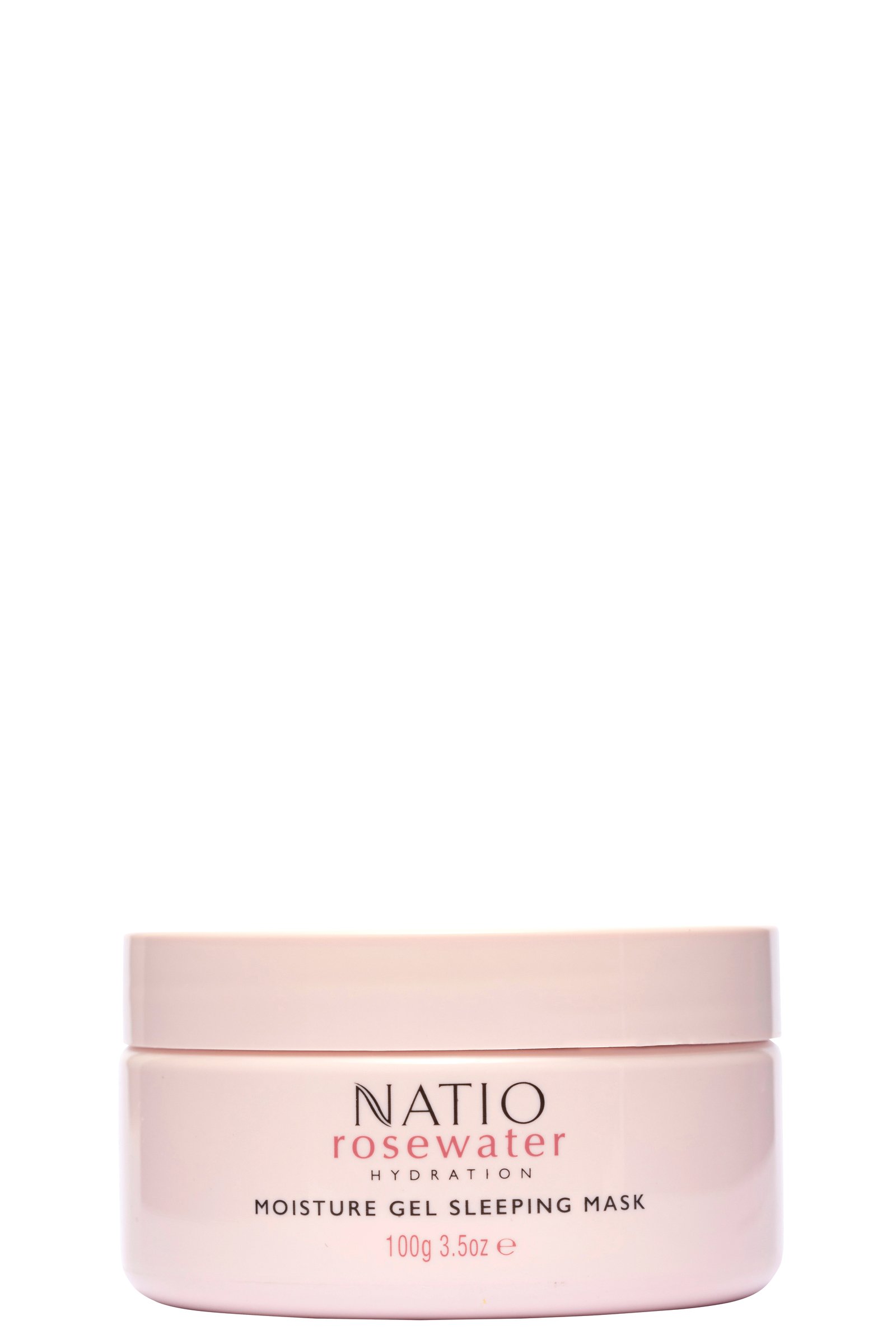 Natio Rosewater Hydration Moisture Gel Sleeping Mask 100g