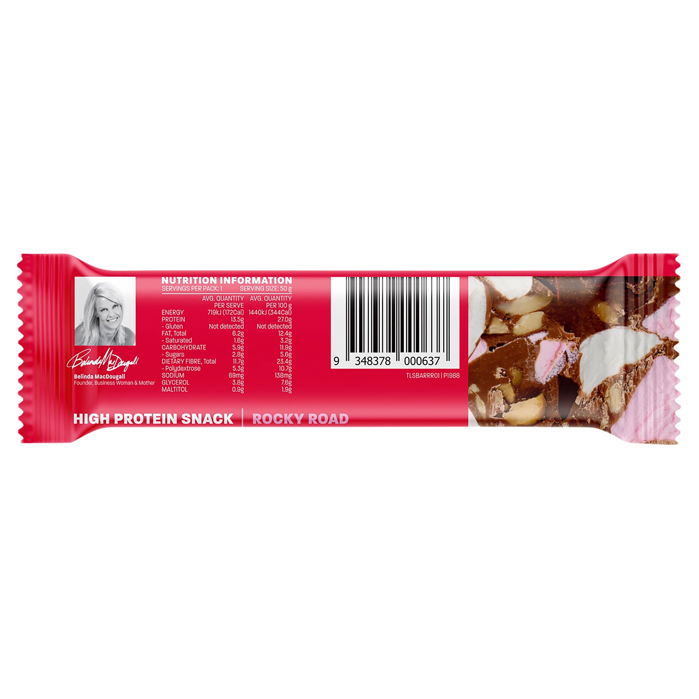 The Lady Bar Rocky Road 50g - Image 2