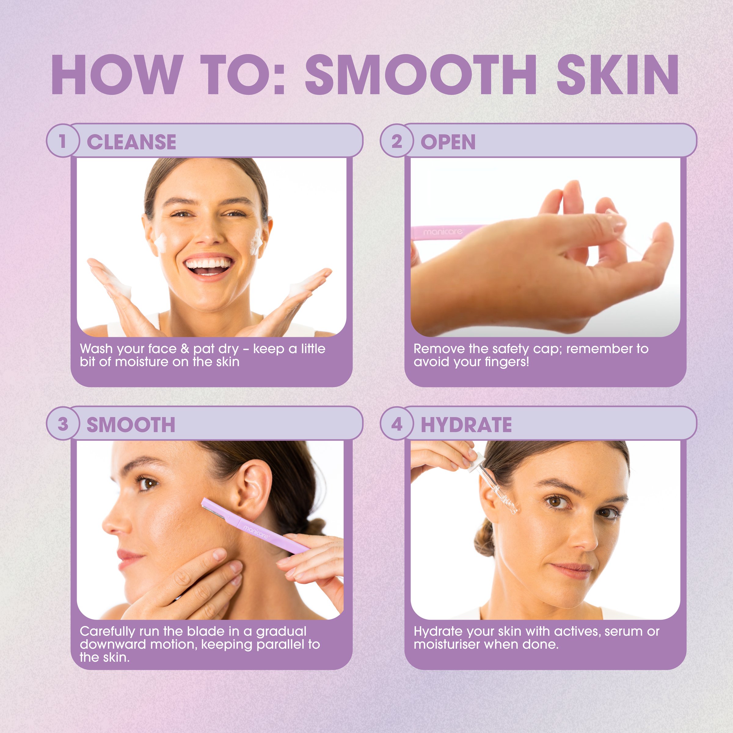 Manicare Dermasmooth Fuzz Remover 2 pack - Image 5