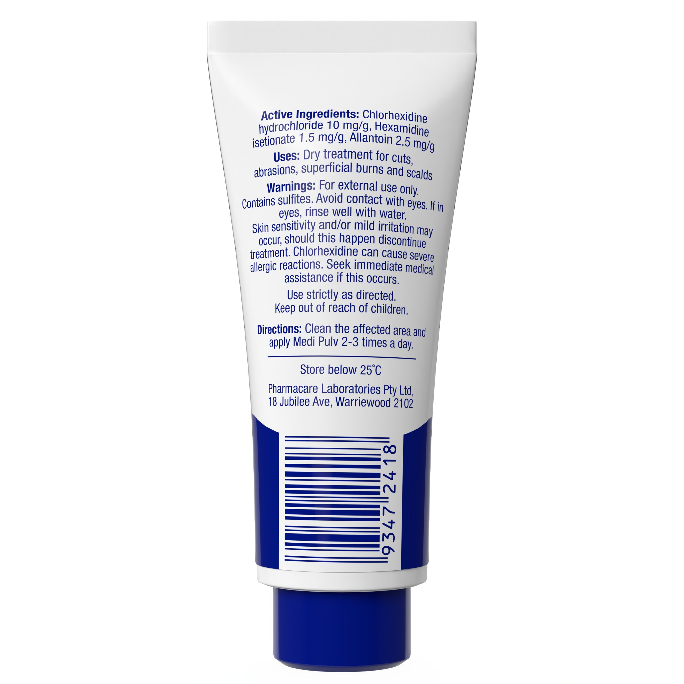 Medipulv Antiseptic Powder 25g - Image 2