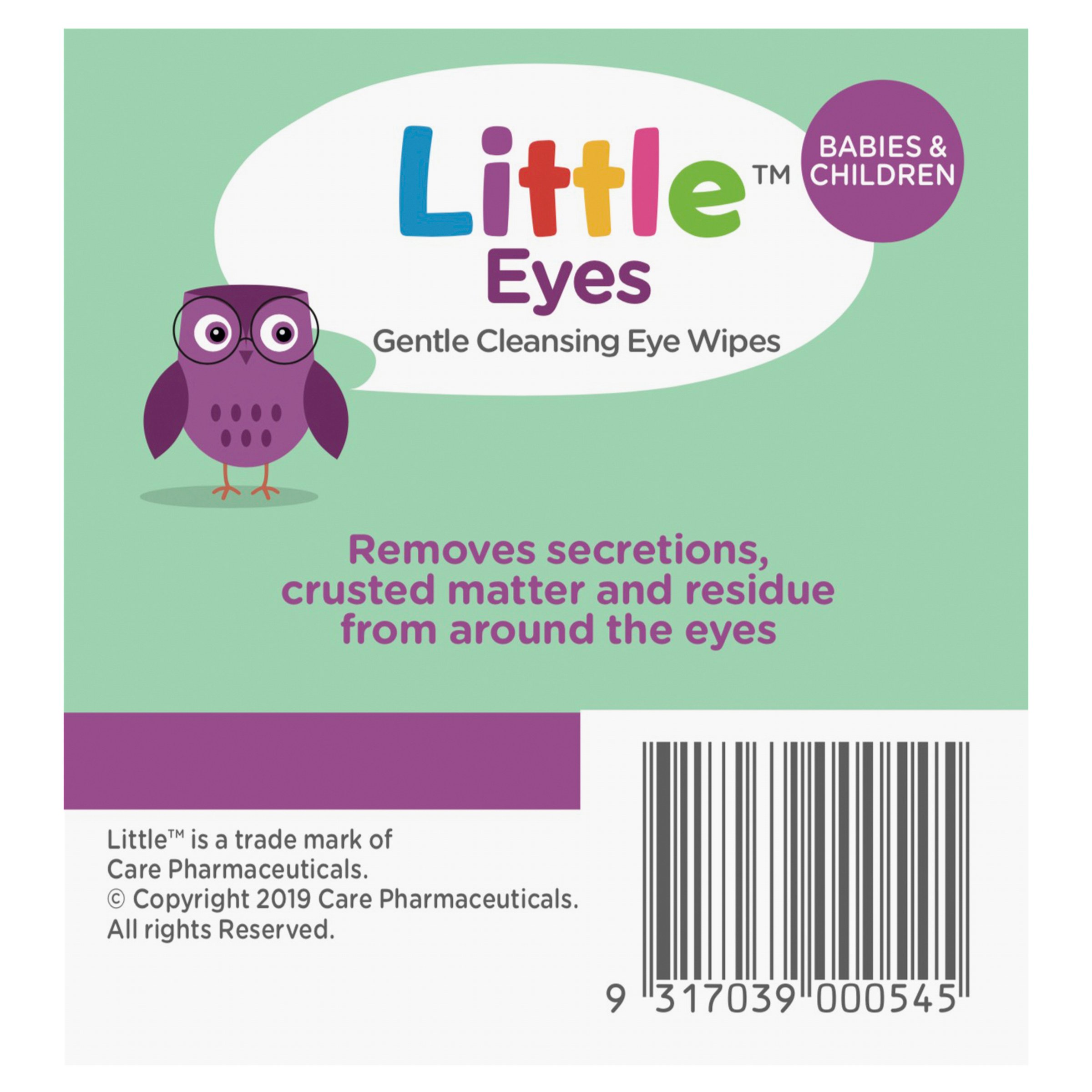 Little Eyes Gentle Cleansing Wipes For Babies & Children 30 wipes - Image 5