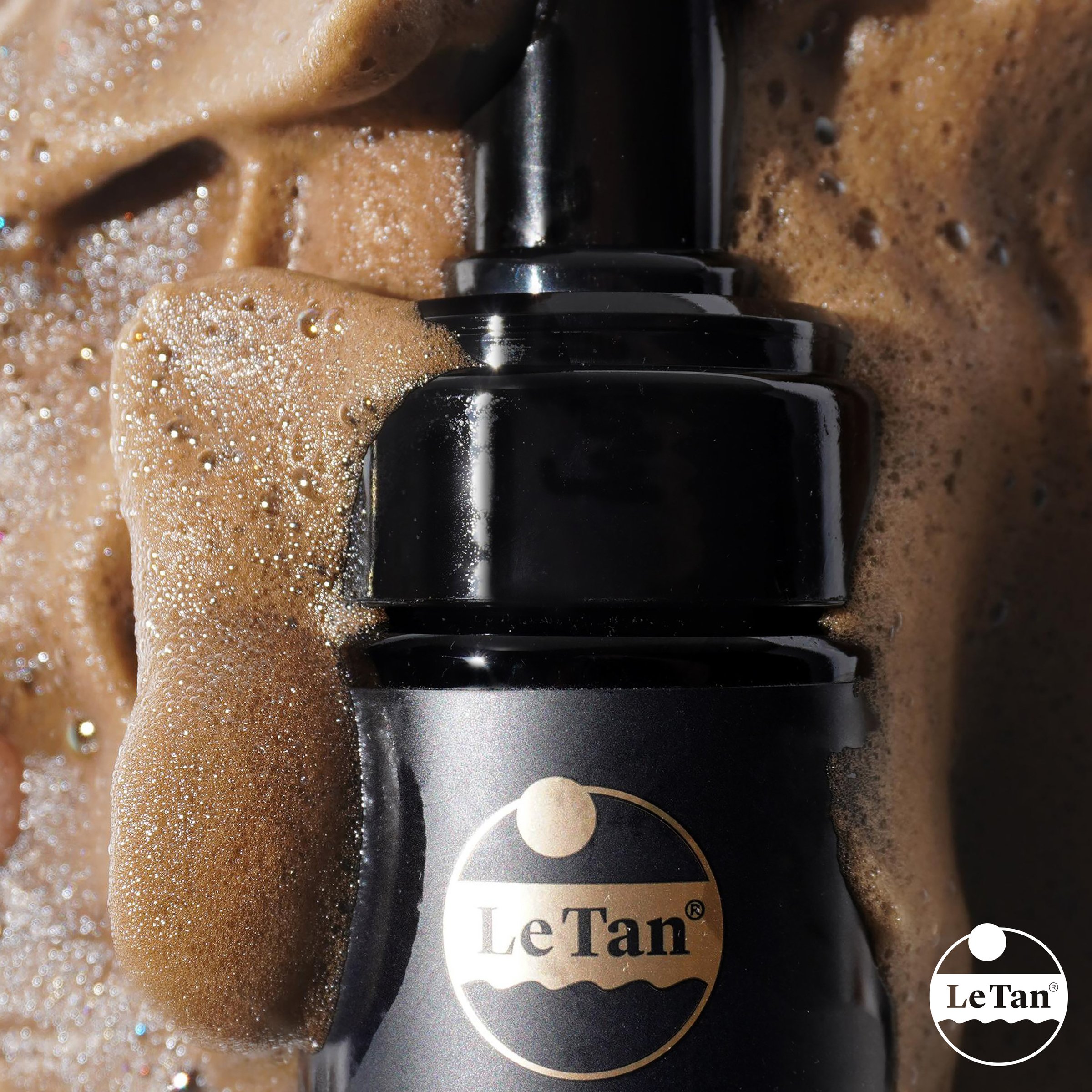 Le Tan Gold Dark Self Tanning Foam Ash 200ml - Image 3