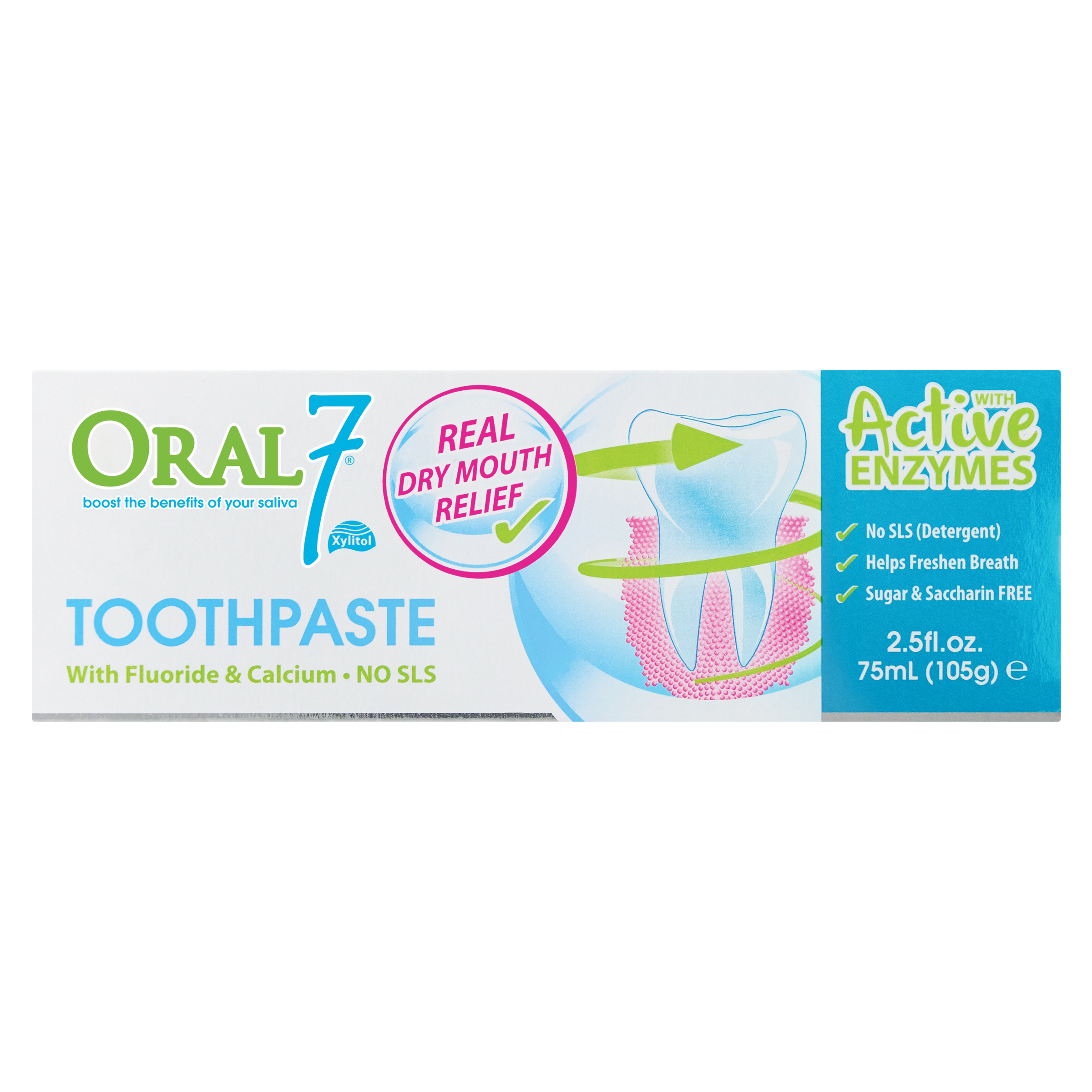 Oral7 Dry Mouth Toothpaste 105g - Image 2
