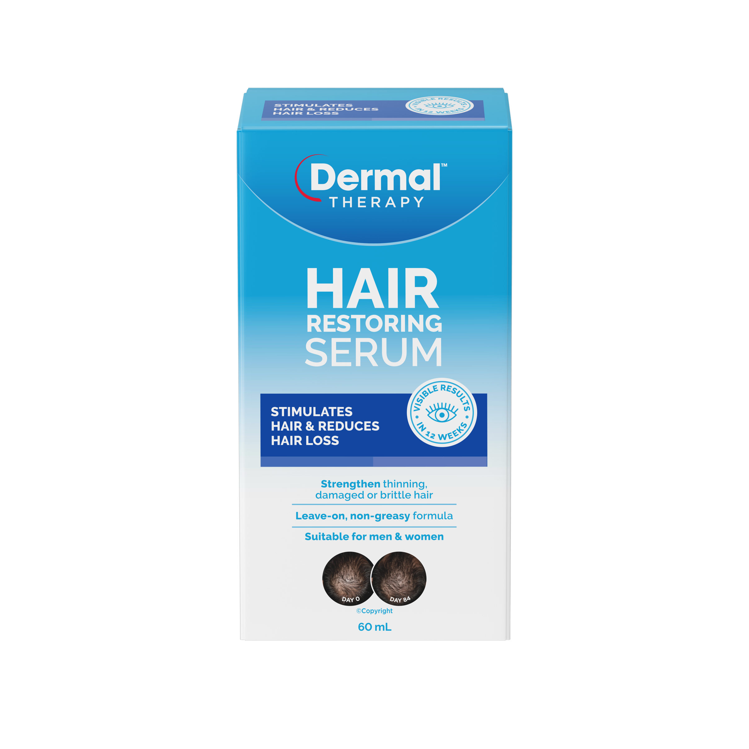 Dermal Therapy Hair Restoring Serum 60ml - Image 1