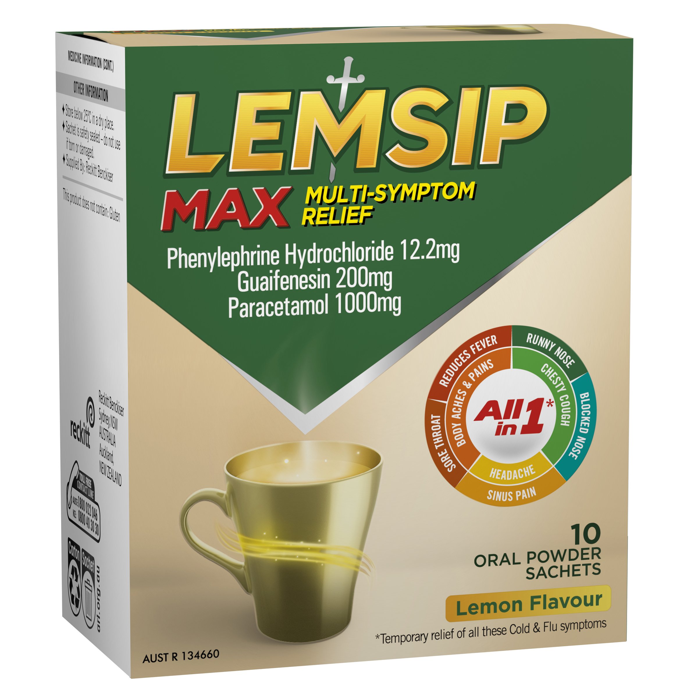 Lemsip All-In-One Hot Drink 10 sachets - Image 5