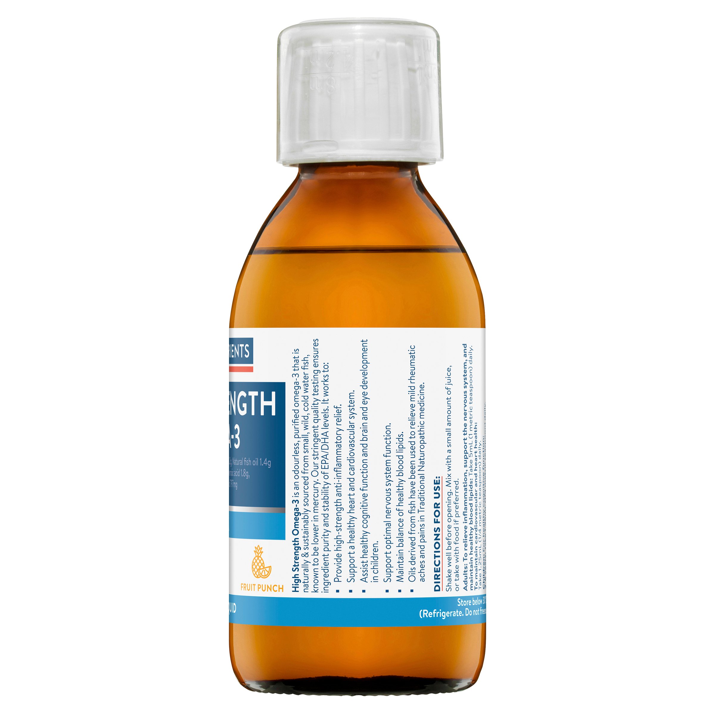 Ethical Nutrients Hi-Strength Liquid Fish Oil Fruit Punch 170ml - Image 4