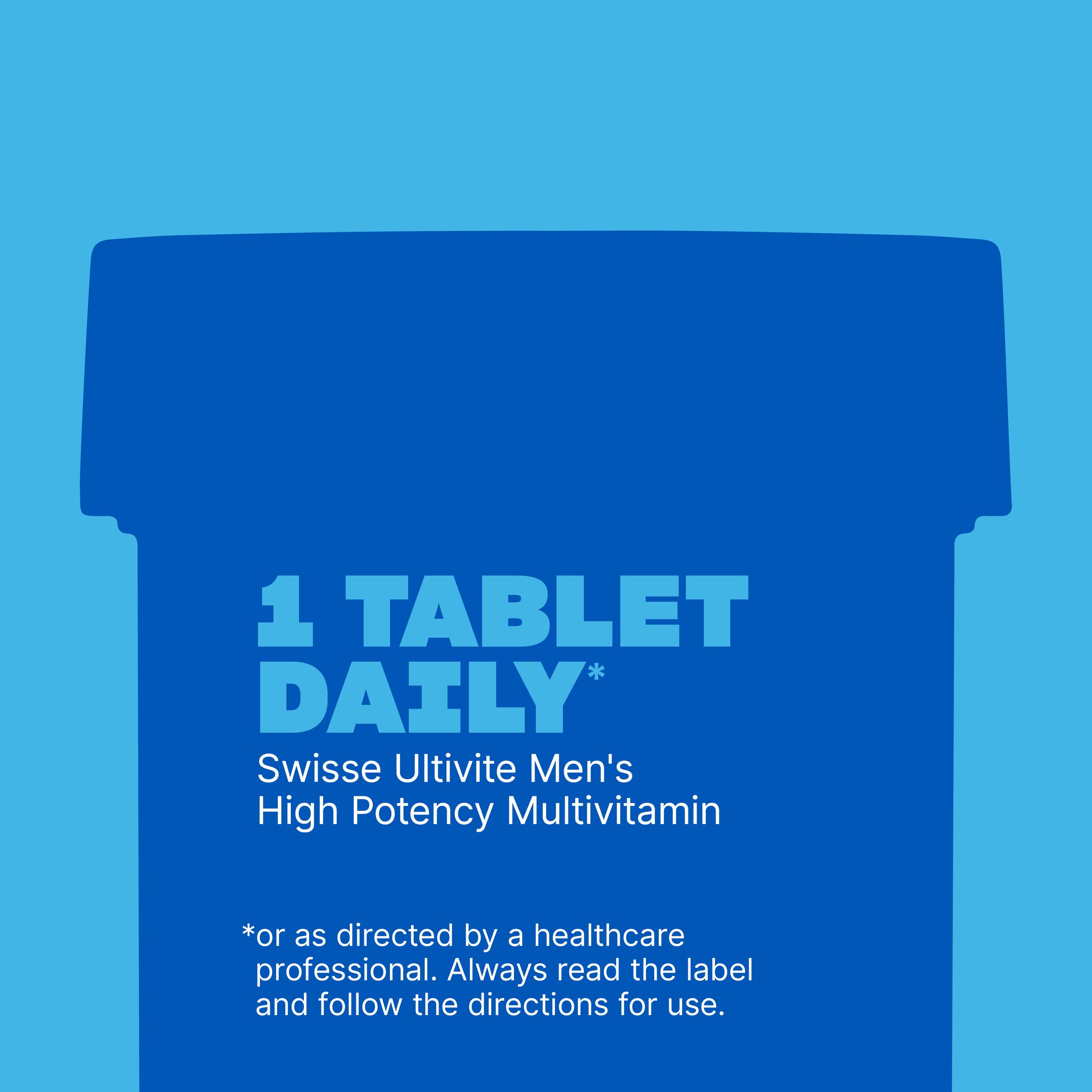 Swisse Ultivite Men's High Potency Multivitamin 40 tablets - Image 6