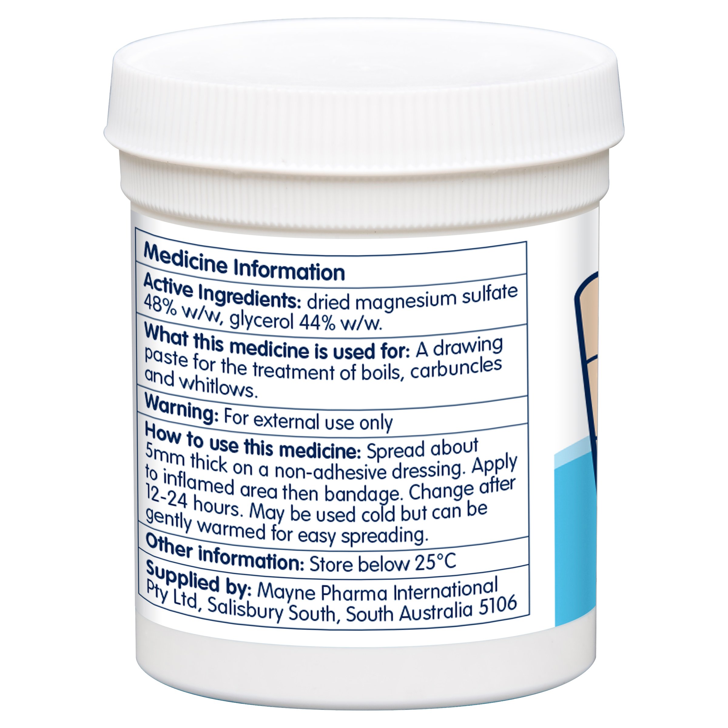 Magnoplasm Magnesium Sulfate-Glycerol Paste 100g - Image 2