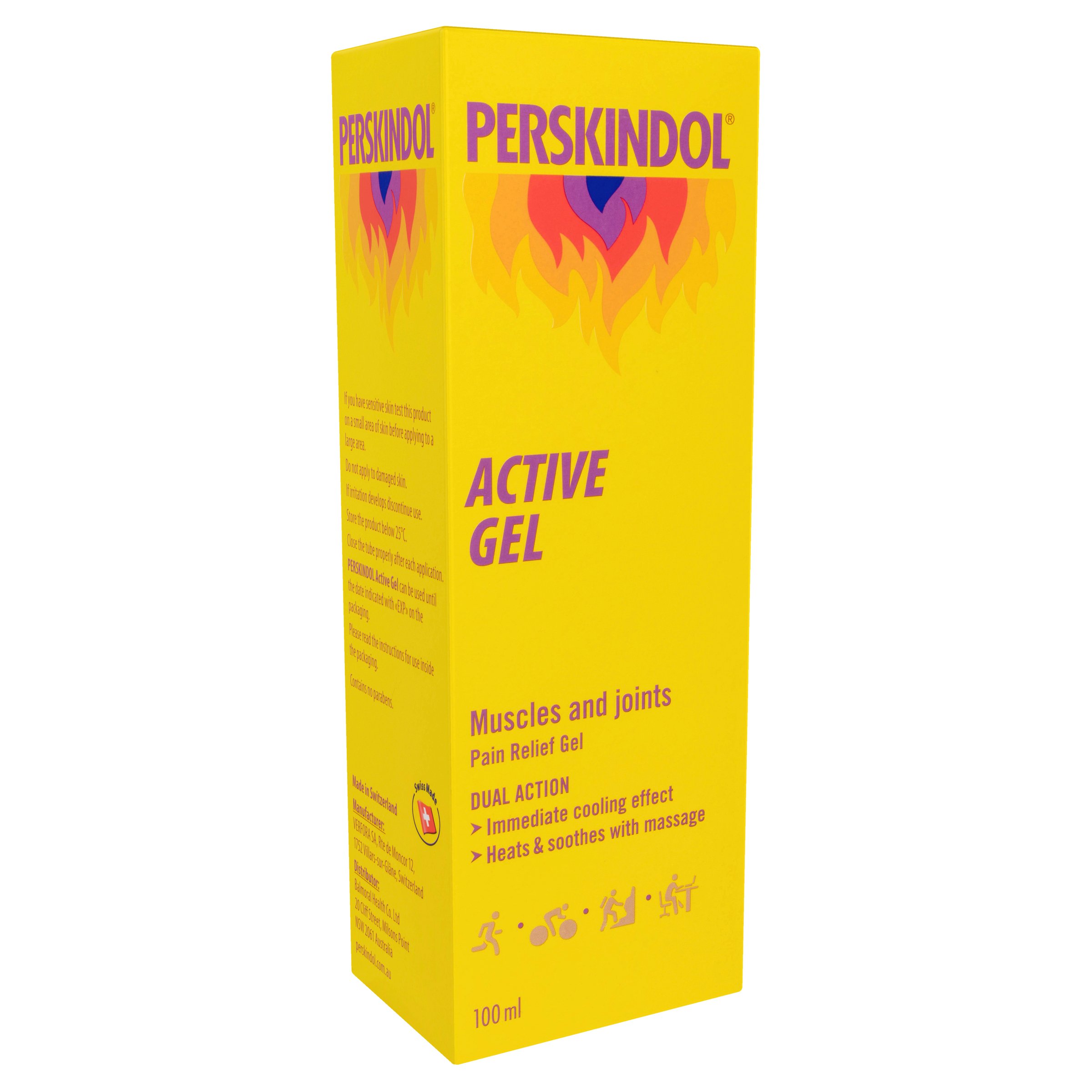 Perskindol Active Gel 100ml - Image 3